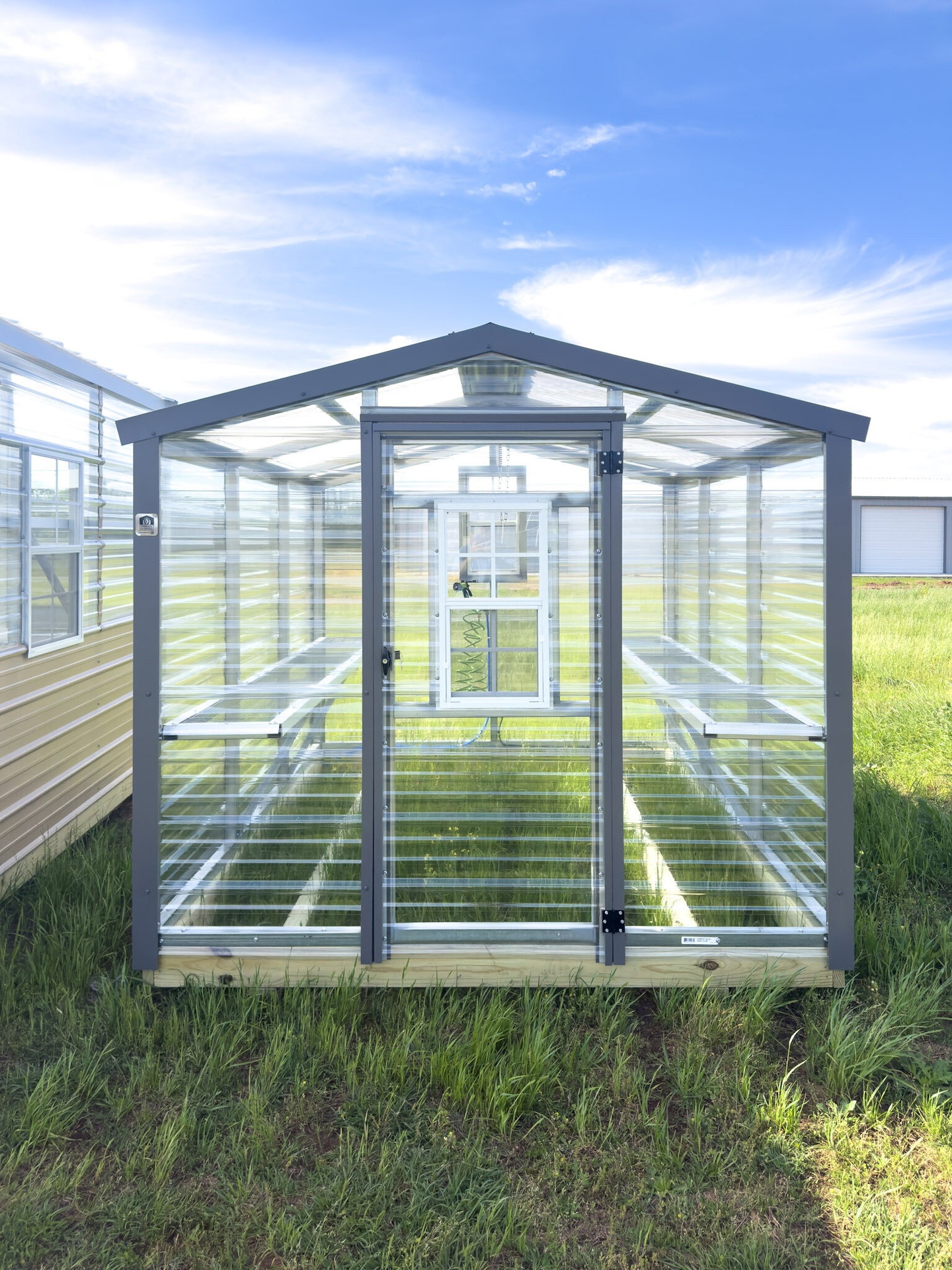 8x10 Greenhouse serial AFSG-9281-0810-041125