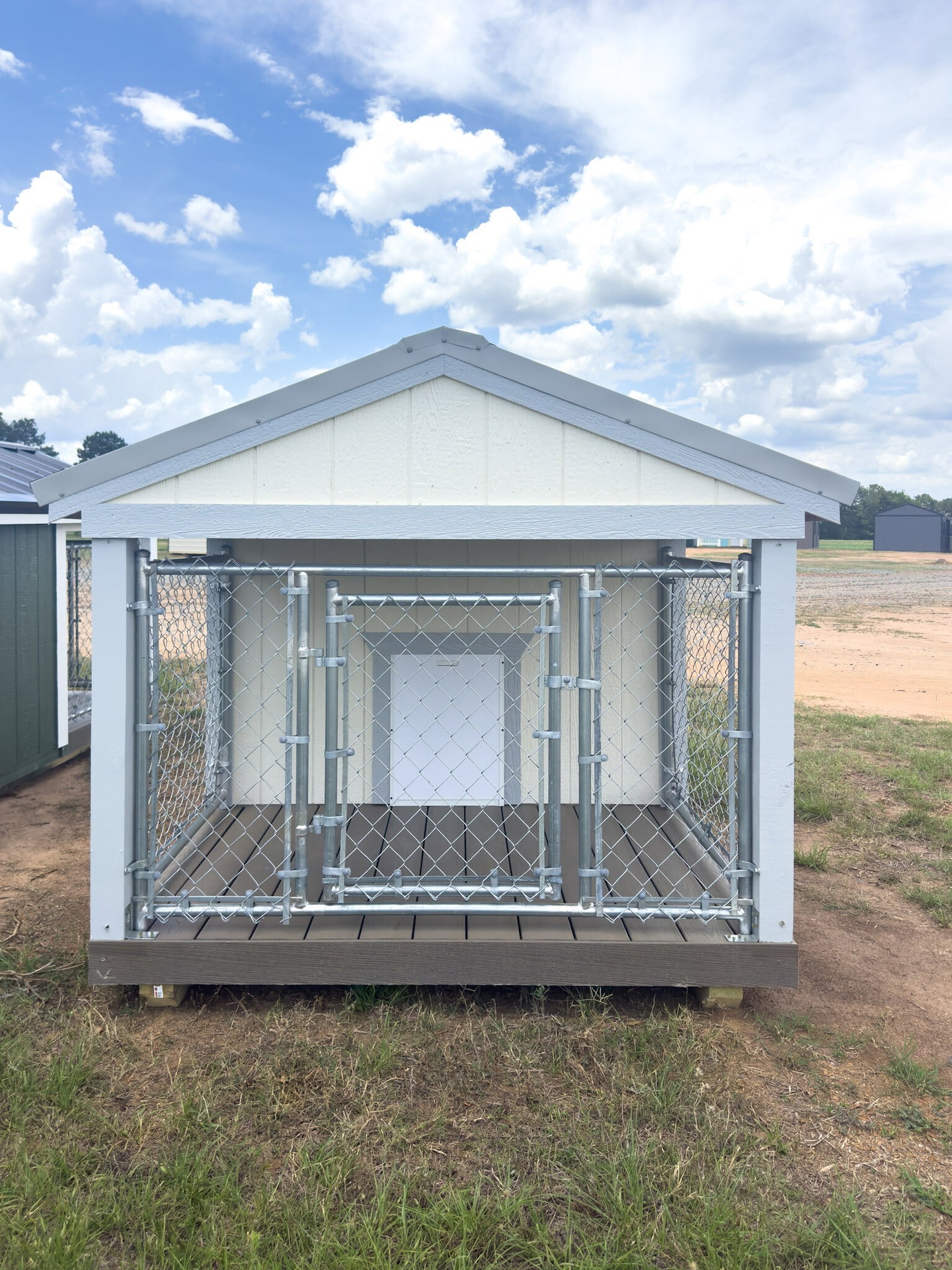 6x8 Low Profile Single Dog Kennel serial LPDK-9507-0608-020426