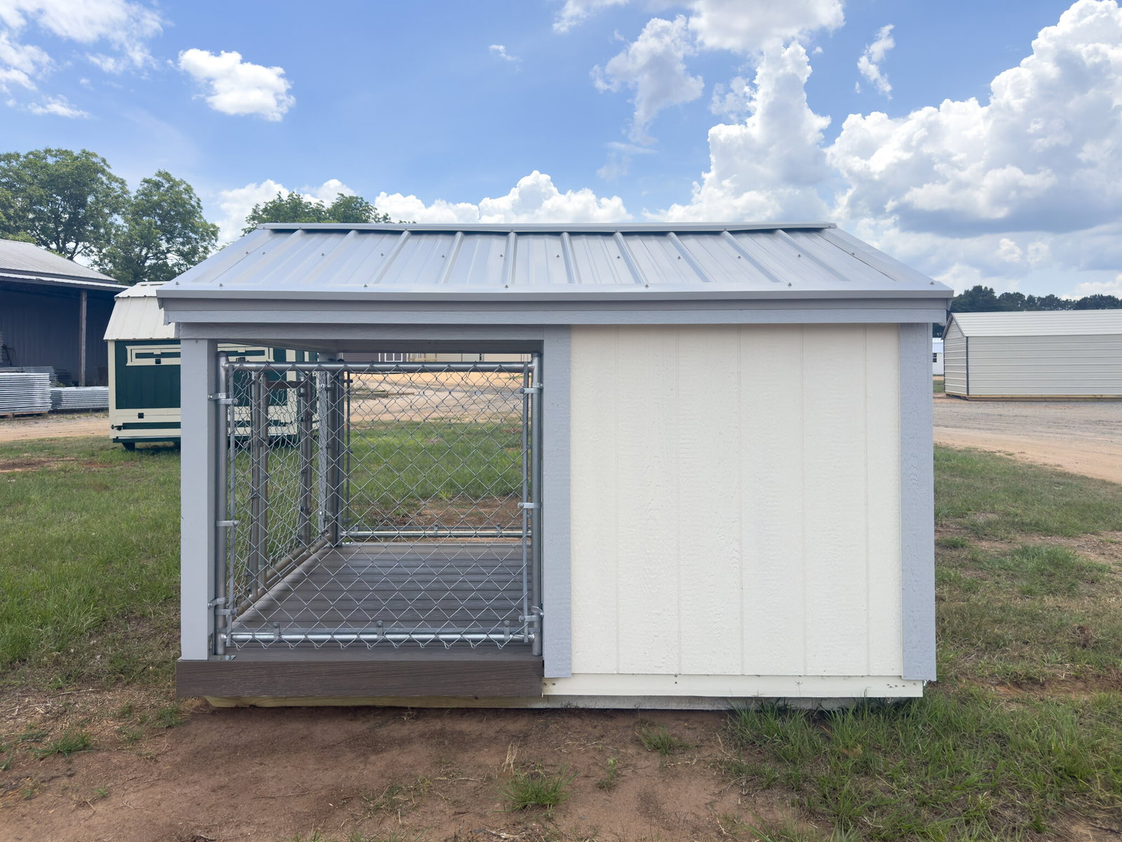 6x8 Low Profile Single Dog Kennel serial LPDK-9507-0608-020426