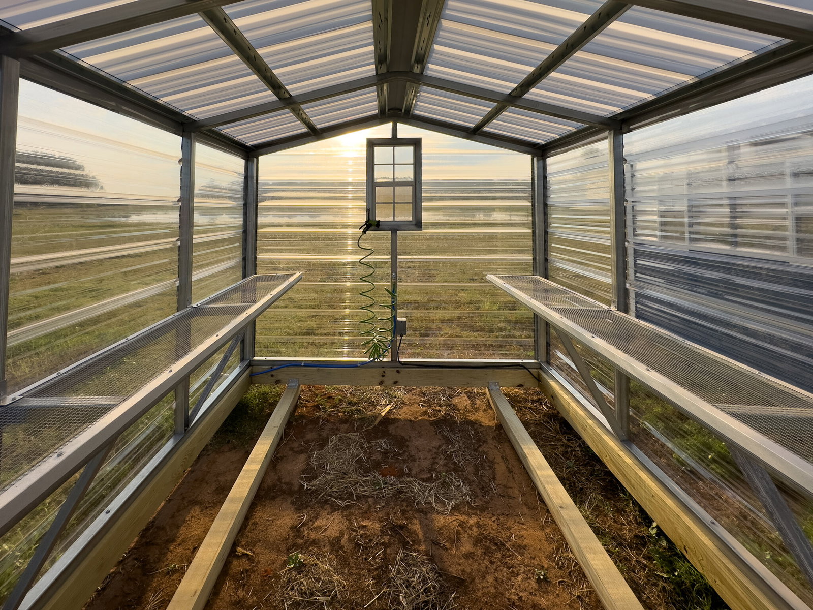 8x10 Greenhouse serial AFSG-9108-0810-020925