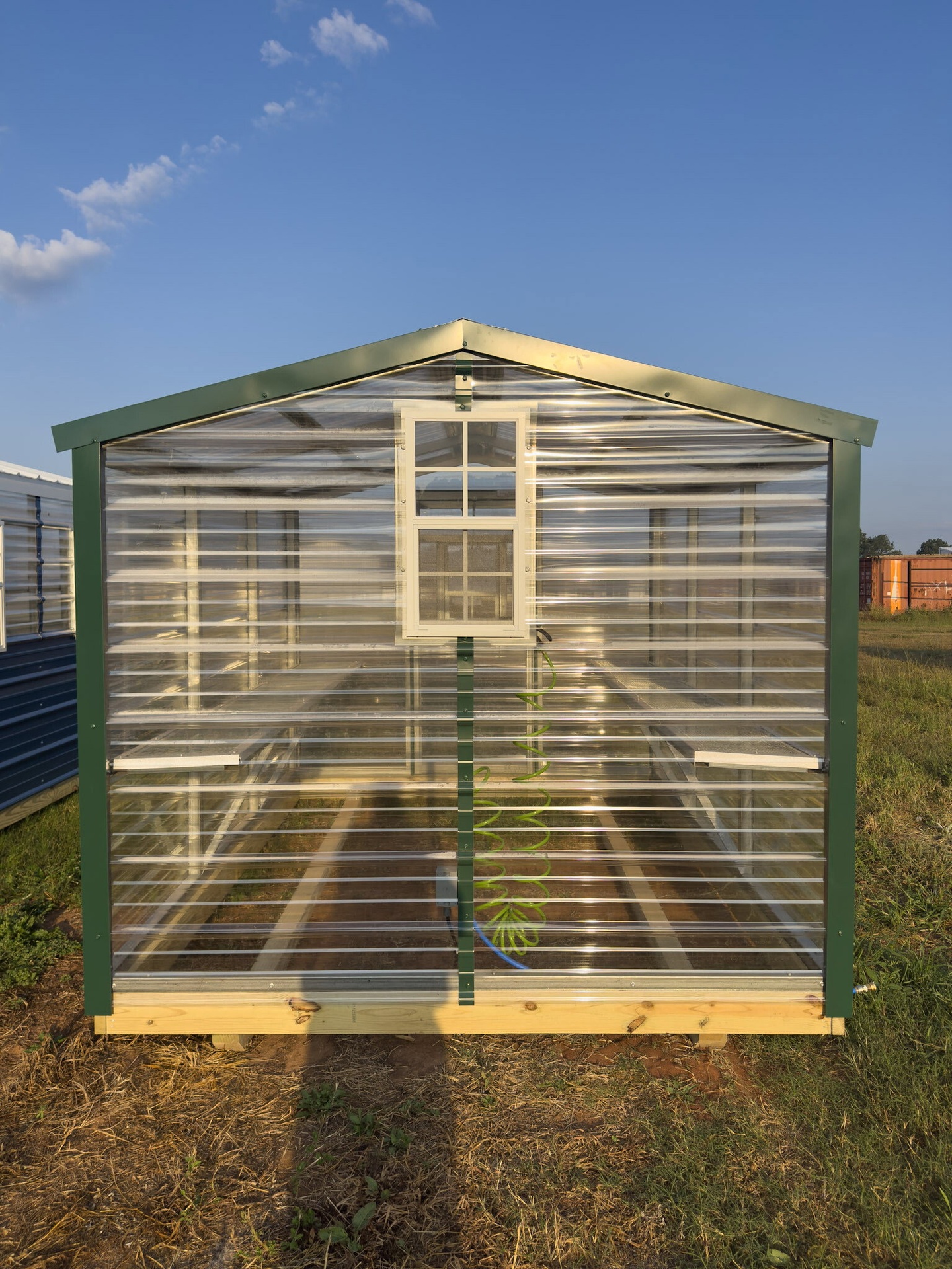 8x10 Greenhouse serial AFSG-9108-0810-020925