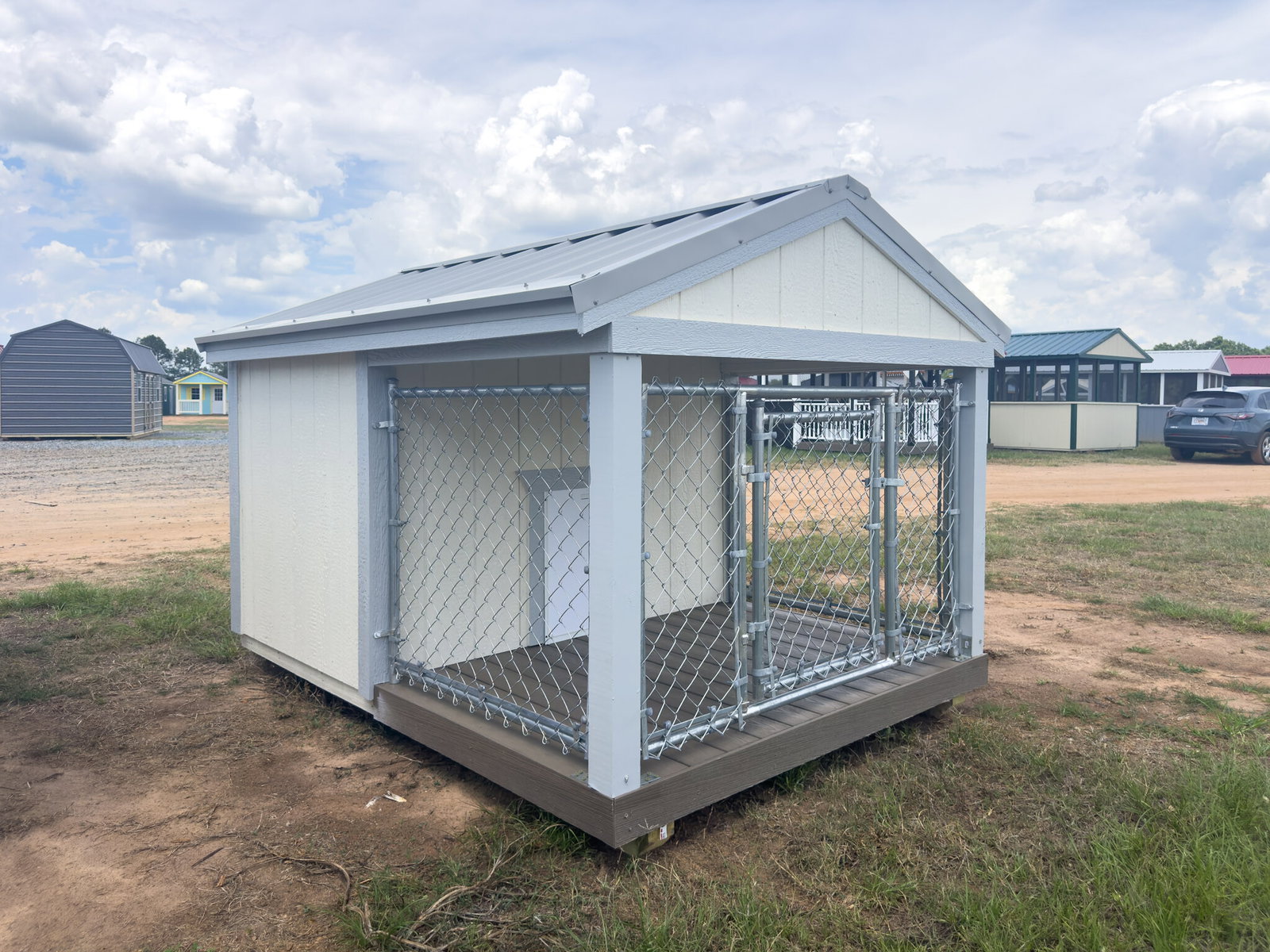 6x8 Low Profile Single Dog Kennel serial LPDK-9507-0608-020426