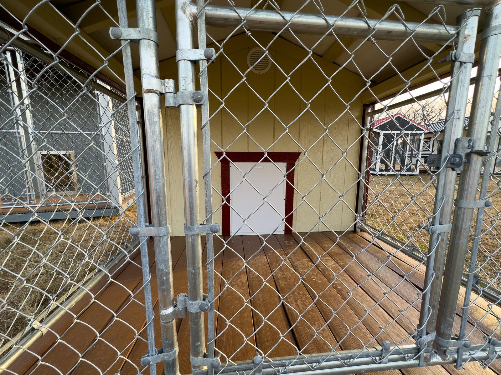 6x8 Low Profile Single Dog Kennel serial LPDK-7551-0608-061123