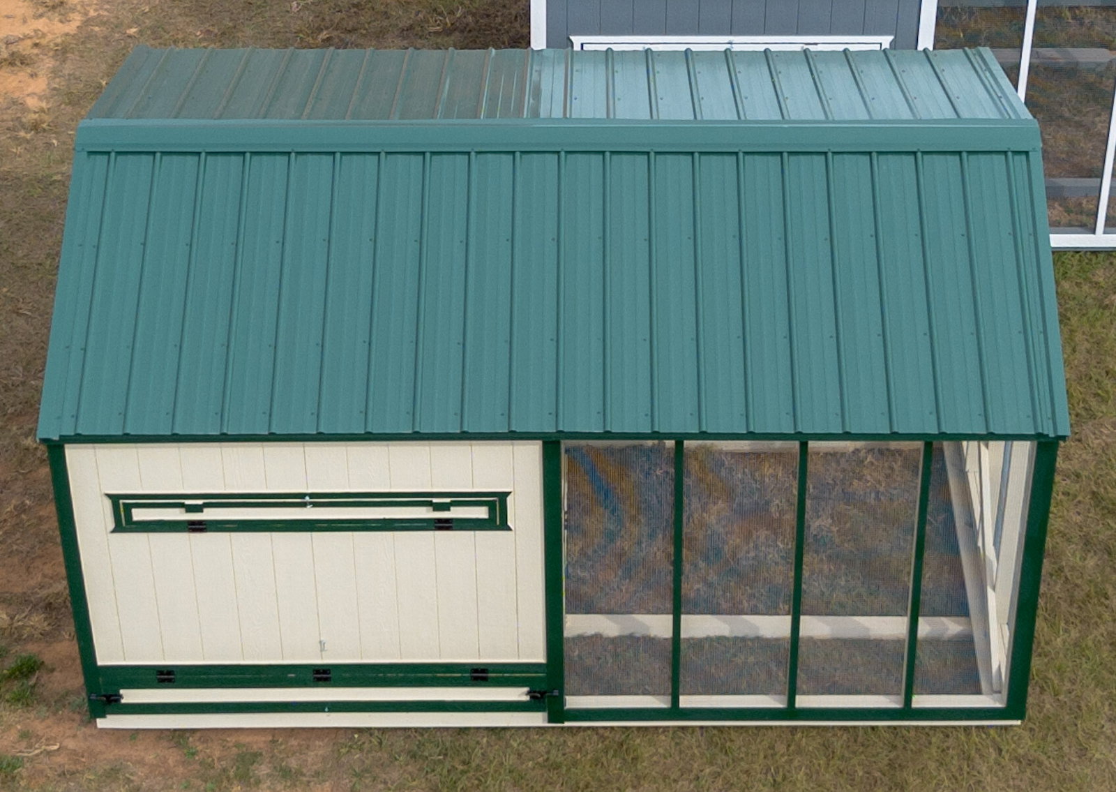 10x16 Deluxe Style Chicken Coop serial DCR-9066-1016-060825