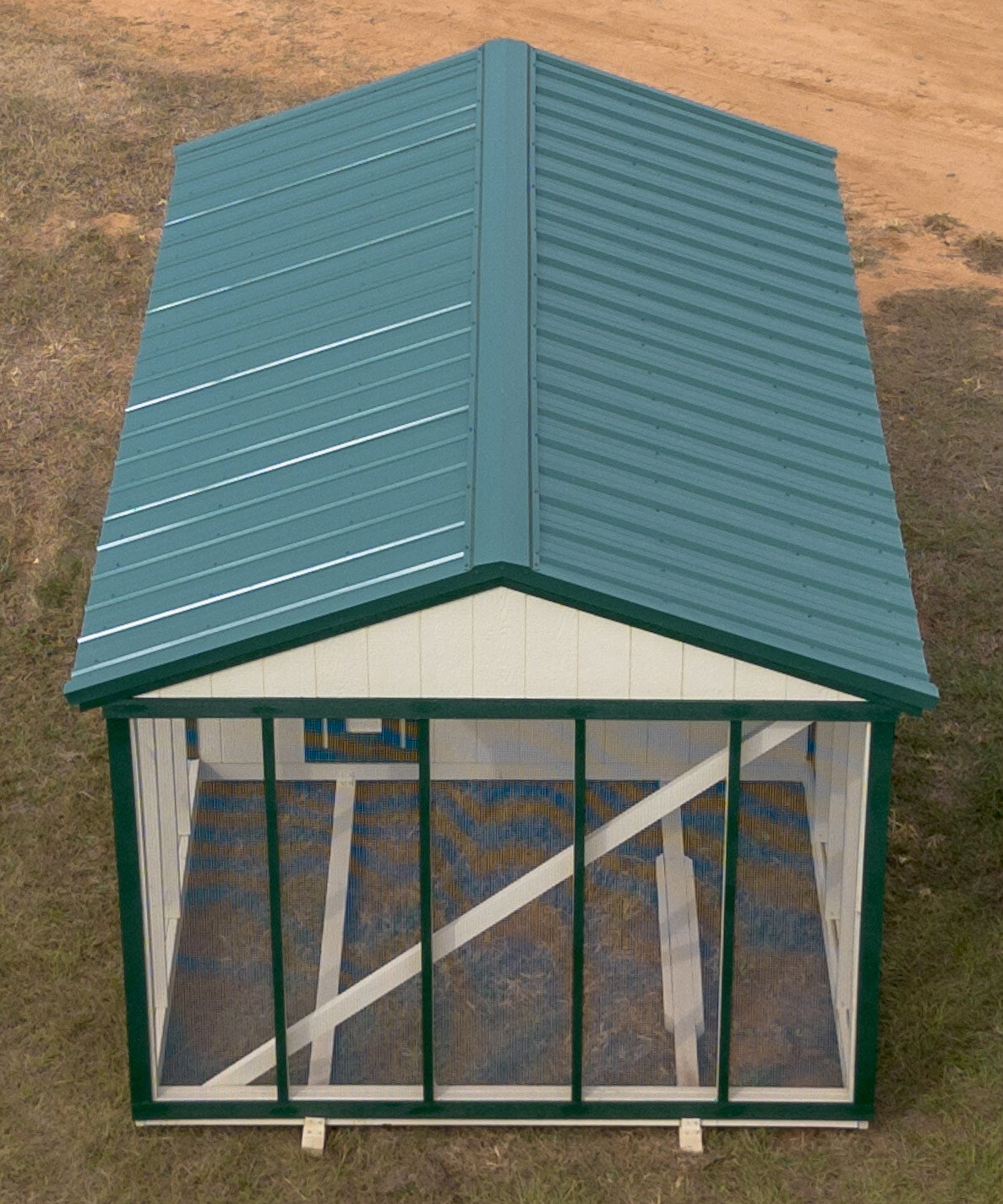 10x16 Deluxe Style Chicken Coop serial DCR-9066-1016-060825