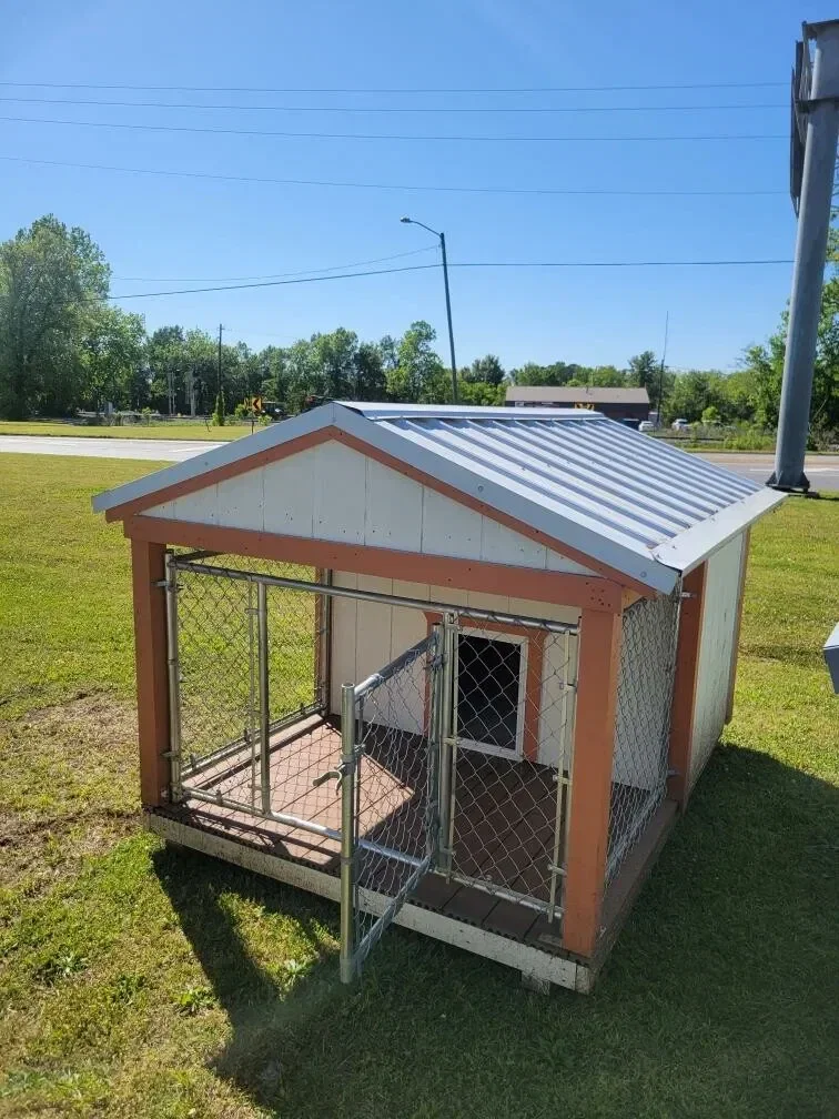 6x8 Low Profile Single Dog Kennel serial LPSAFDK-4773-0608-310721