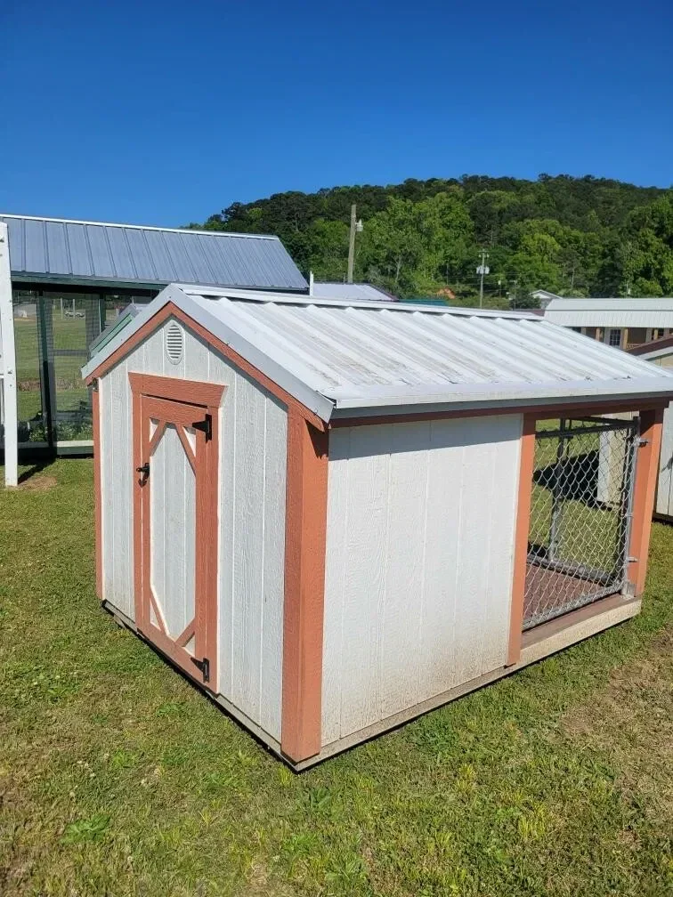 6x8 Low Profile Single Dog Kennel serial LPSAFDK-4773-0608-310721