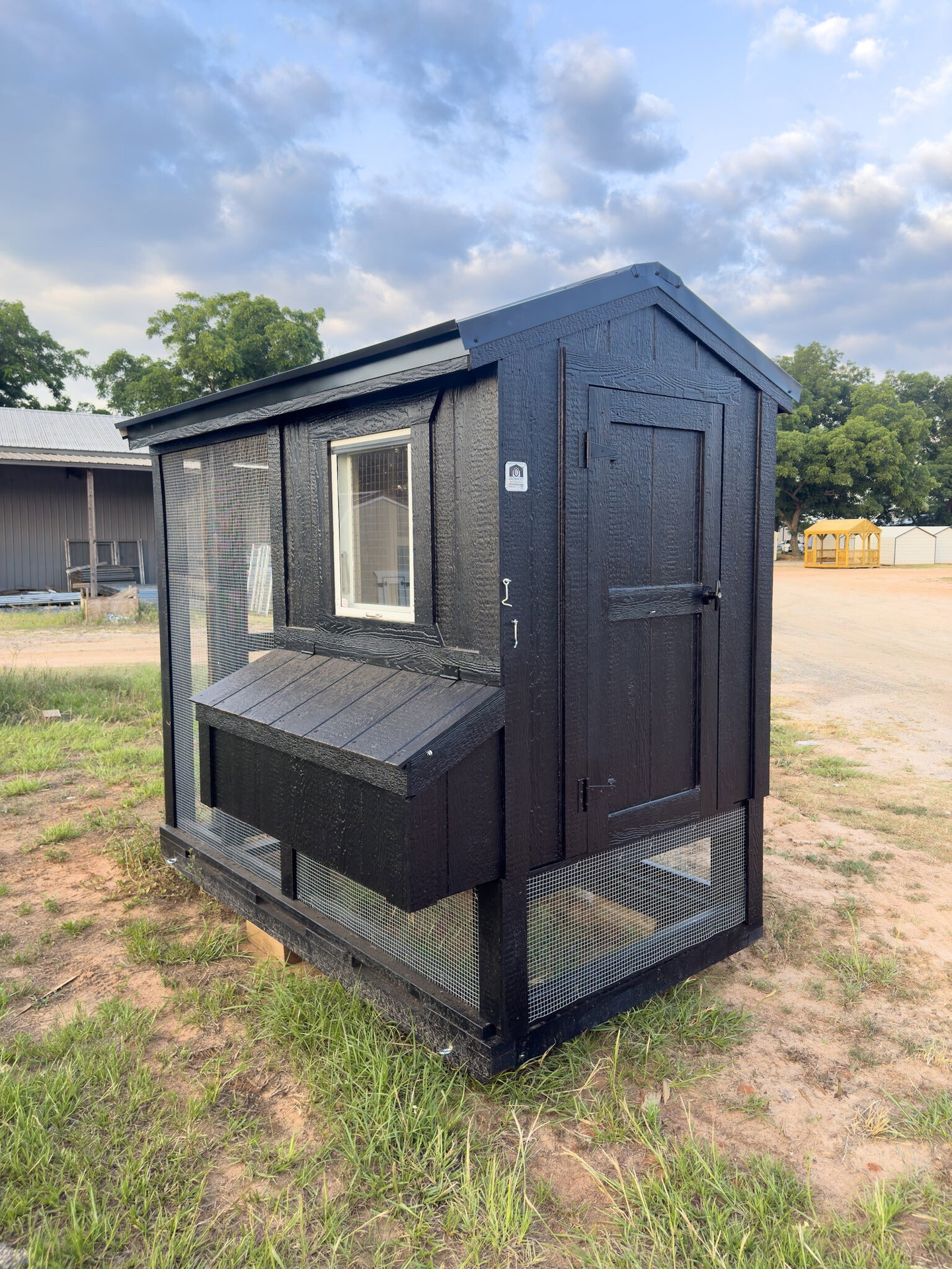 4x8 A-Frame Chicken House serial AFCH-8151-0408-210524