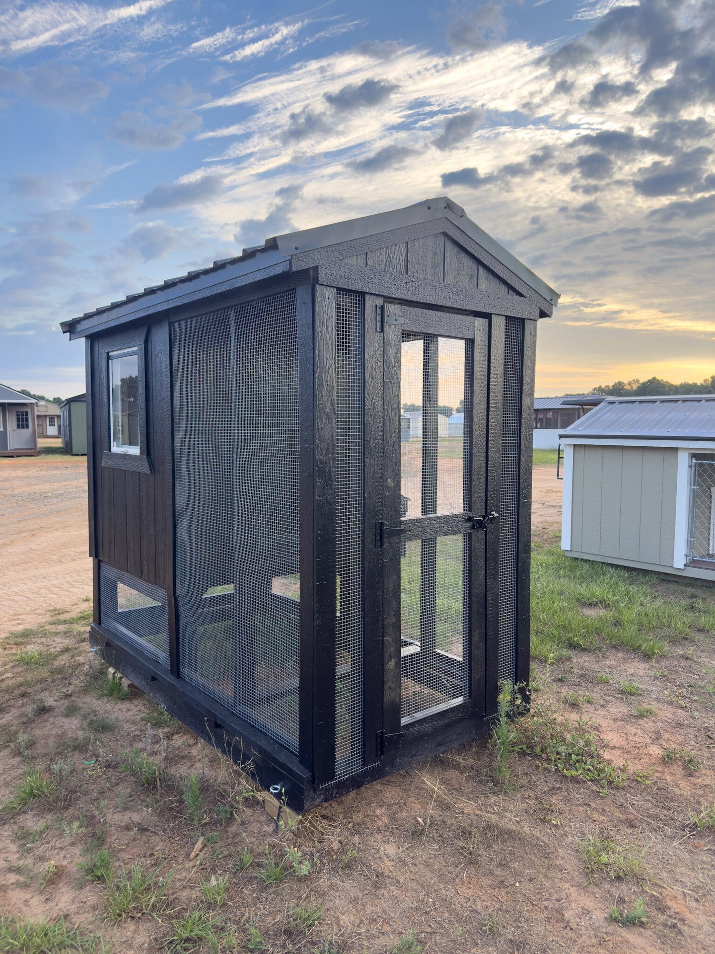 4x8 A-Frame Chicken House serial AFCH-8151-0408-210524