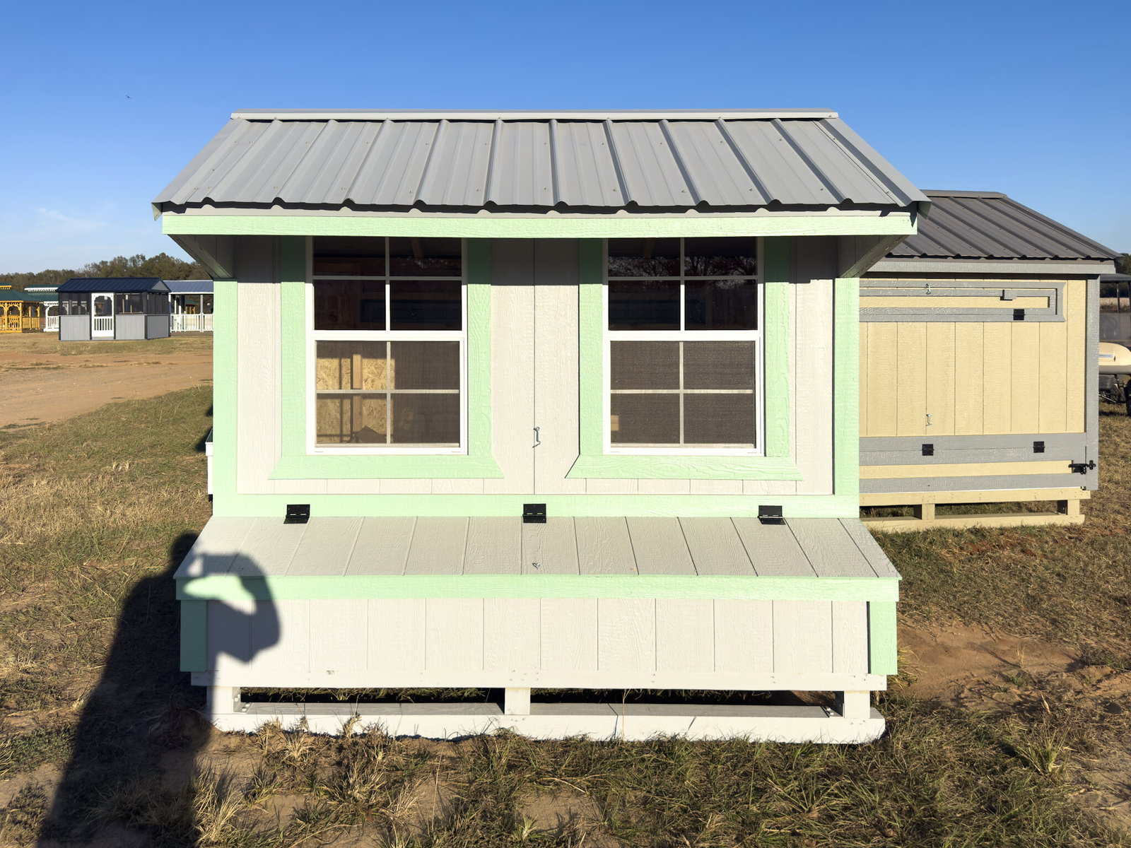 5x8 Cottage Style Chicken Coop serial CSCC-9179-0508-061025