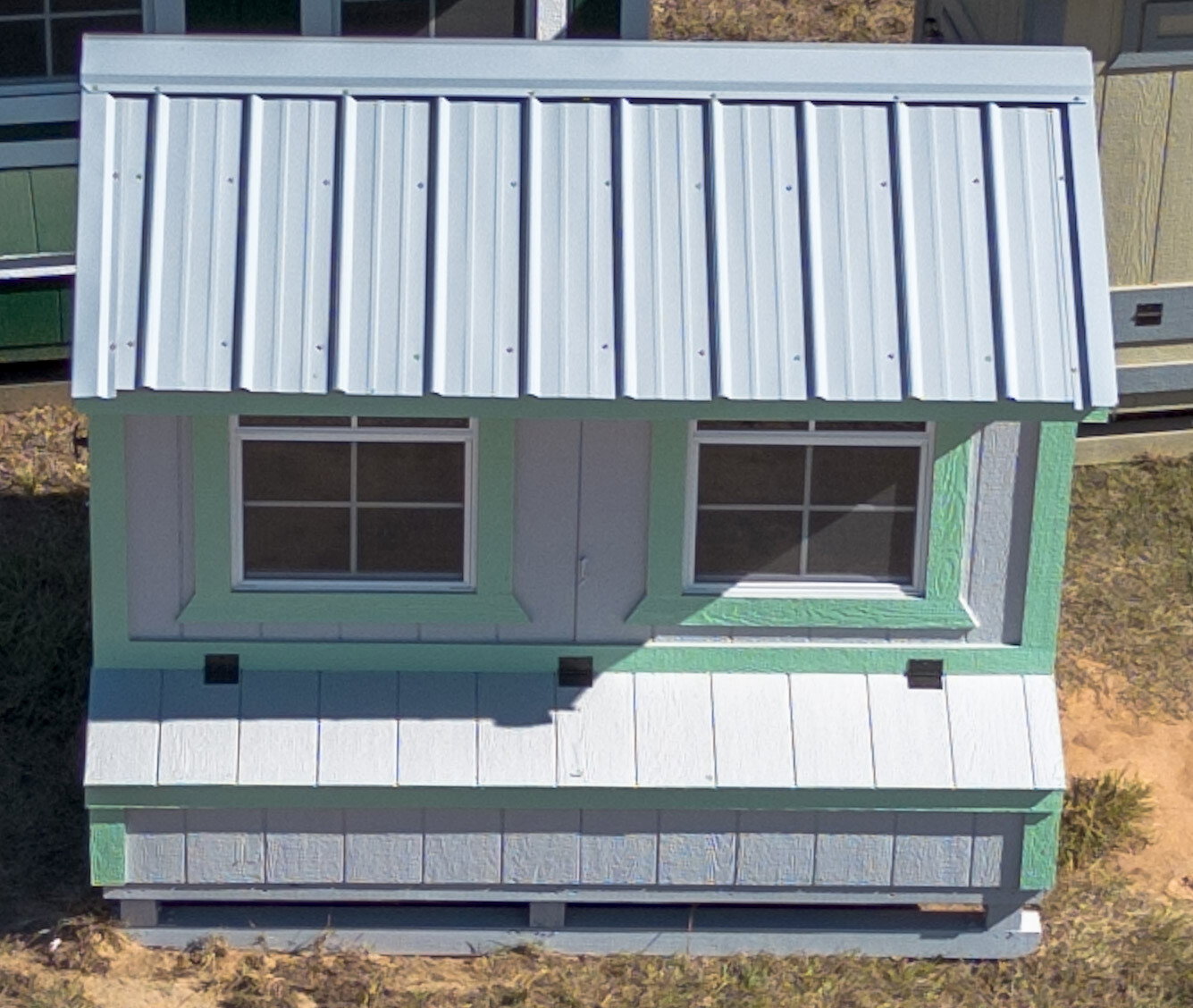 5x8 Cottage Style Chicken Coop serial CSCC-9179-0508-061025