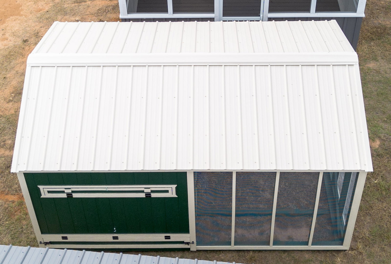10x16 Deluxe Style Chicken Coop serial DCR-9064-1016-060825