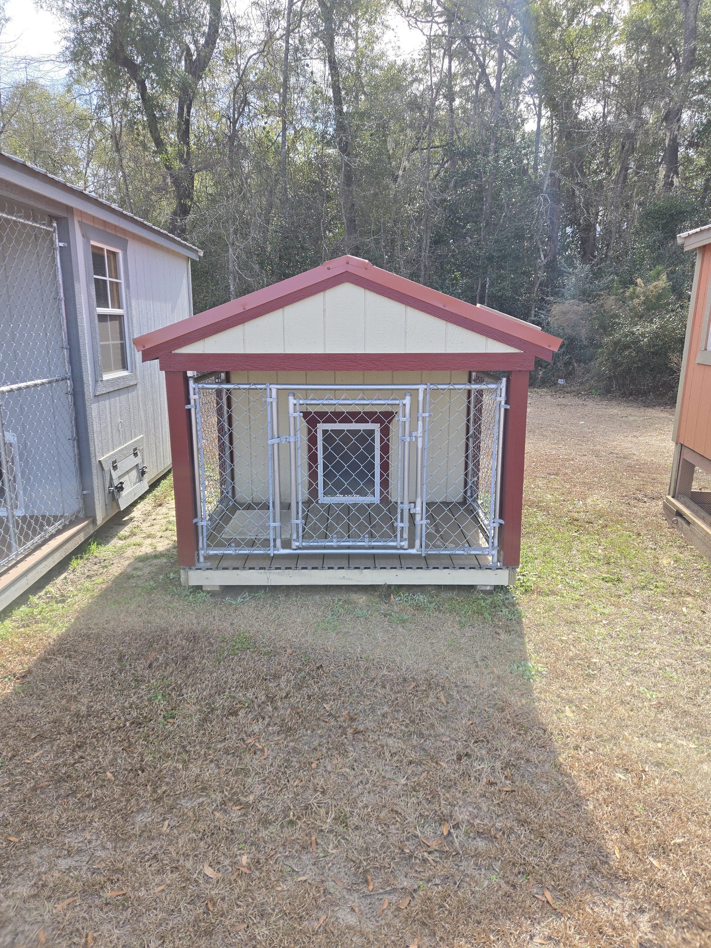 6x8 Low Profile Single Dog Kennel serial LPDK-8202-0608-190624