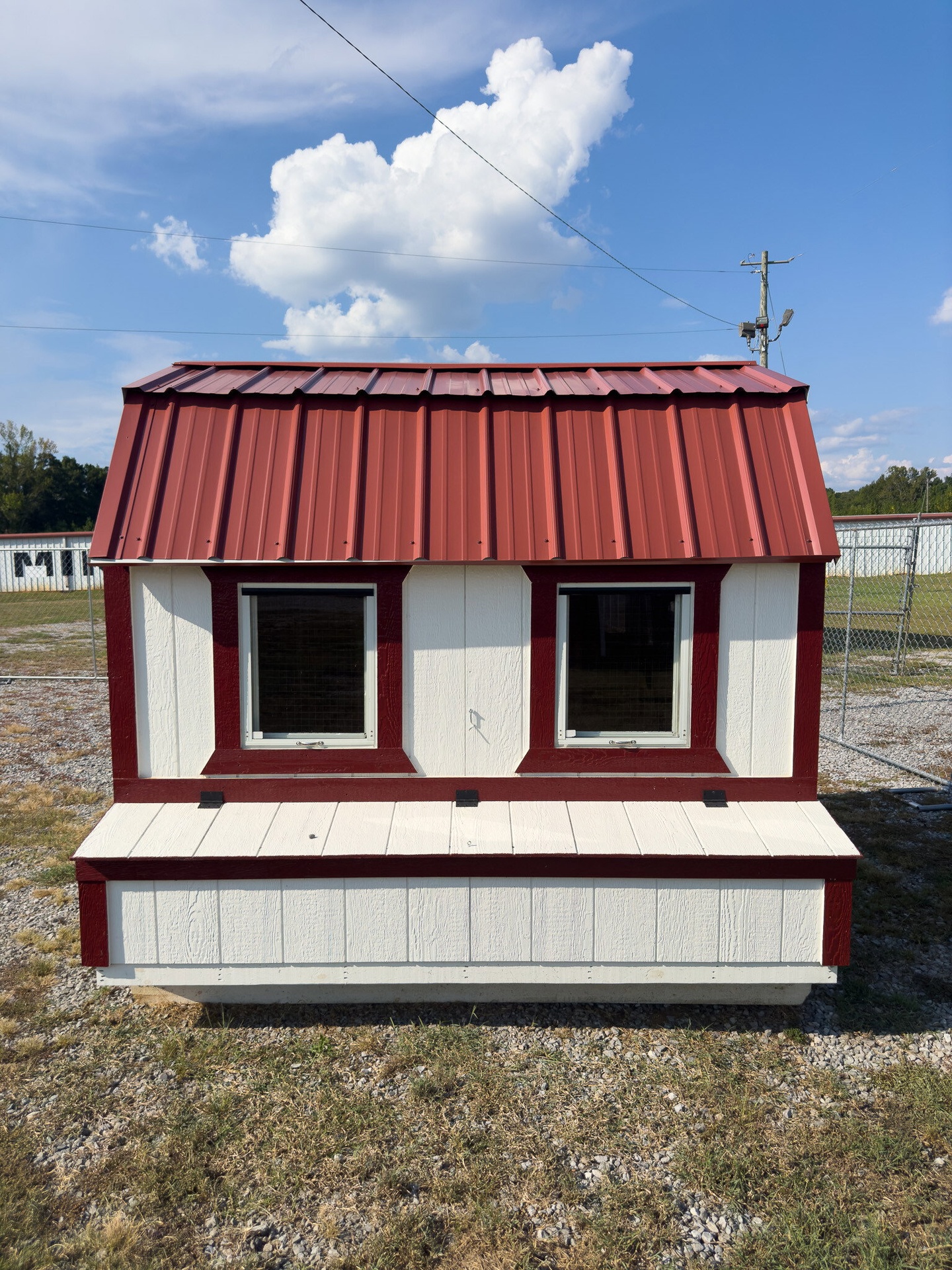 6x8 Chicken Coop serial BSCC-6781-0608-100423