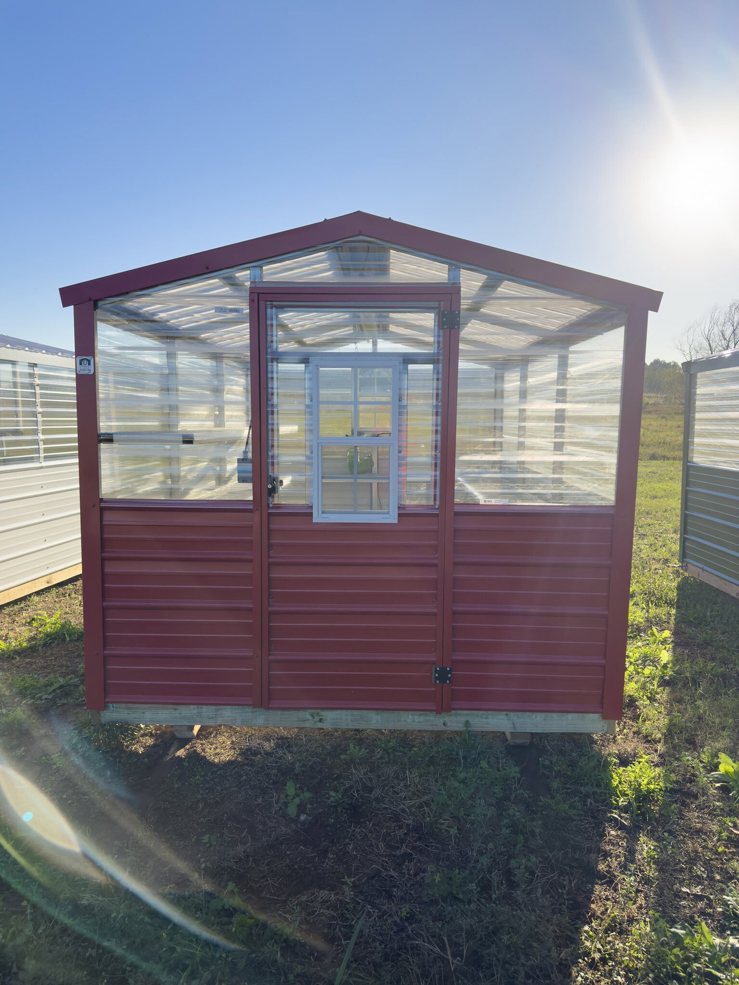8x12 Greenhouse serial AFSG-8389-0812-231024