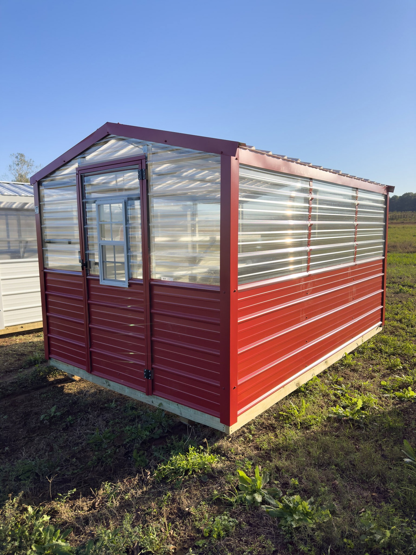 8x12 Greenhouse serial AFSG-8389-0812-231024