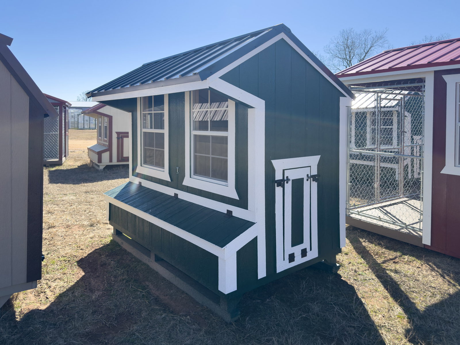 5x8 Cottage Style Chicken Coop serial CSCC-9372-0508-151225
