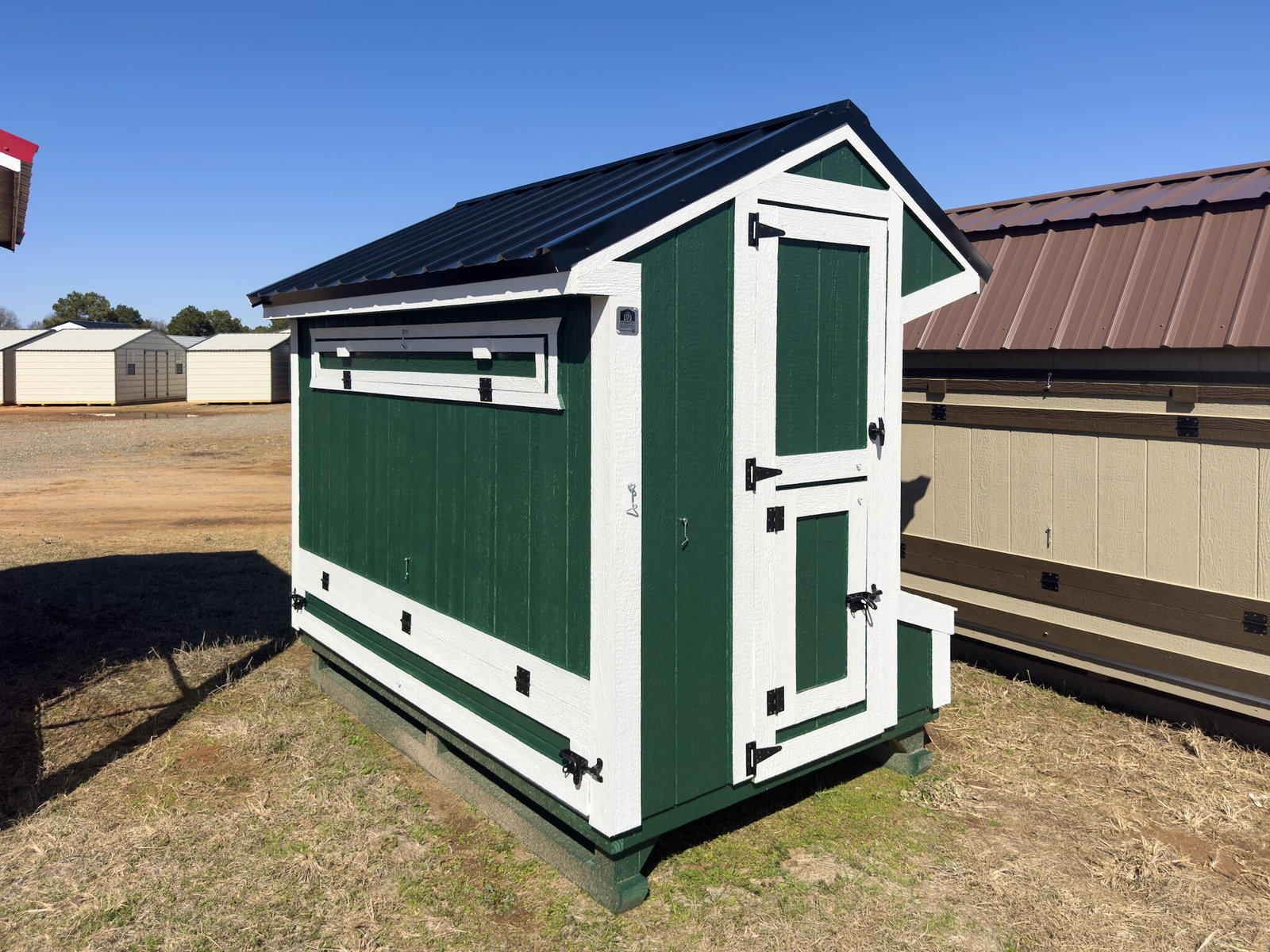 5x8 Cottage Style Chicken Coop serial CSCC-9372-0508-151225
