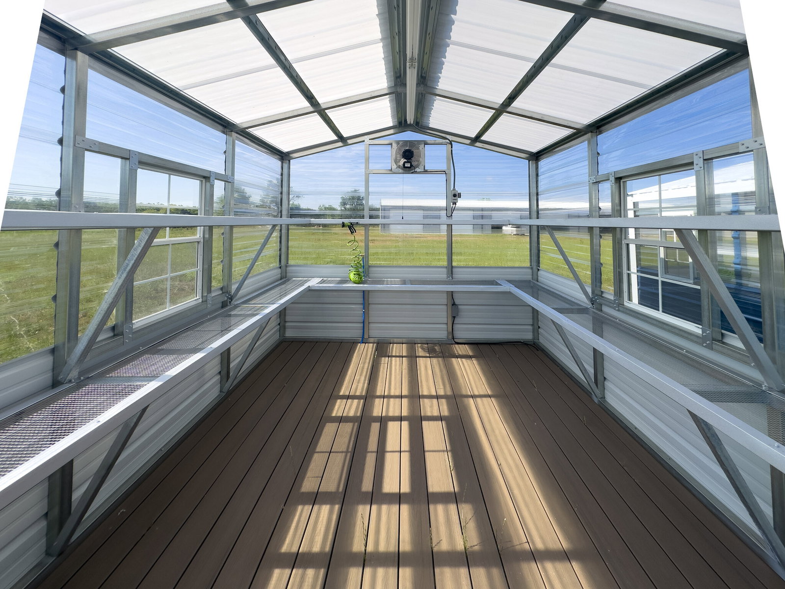 10x12 Greenhouse Deluxe serial DSGR-9386-1012-080126