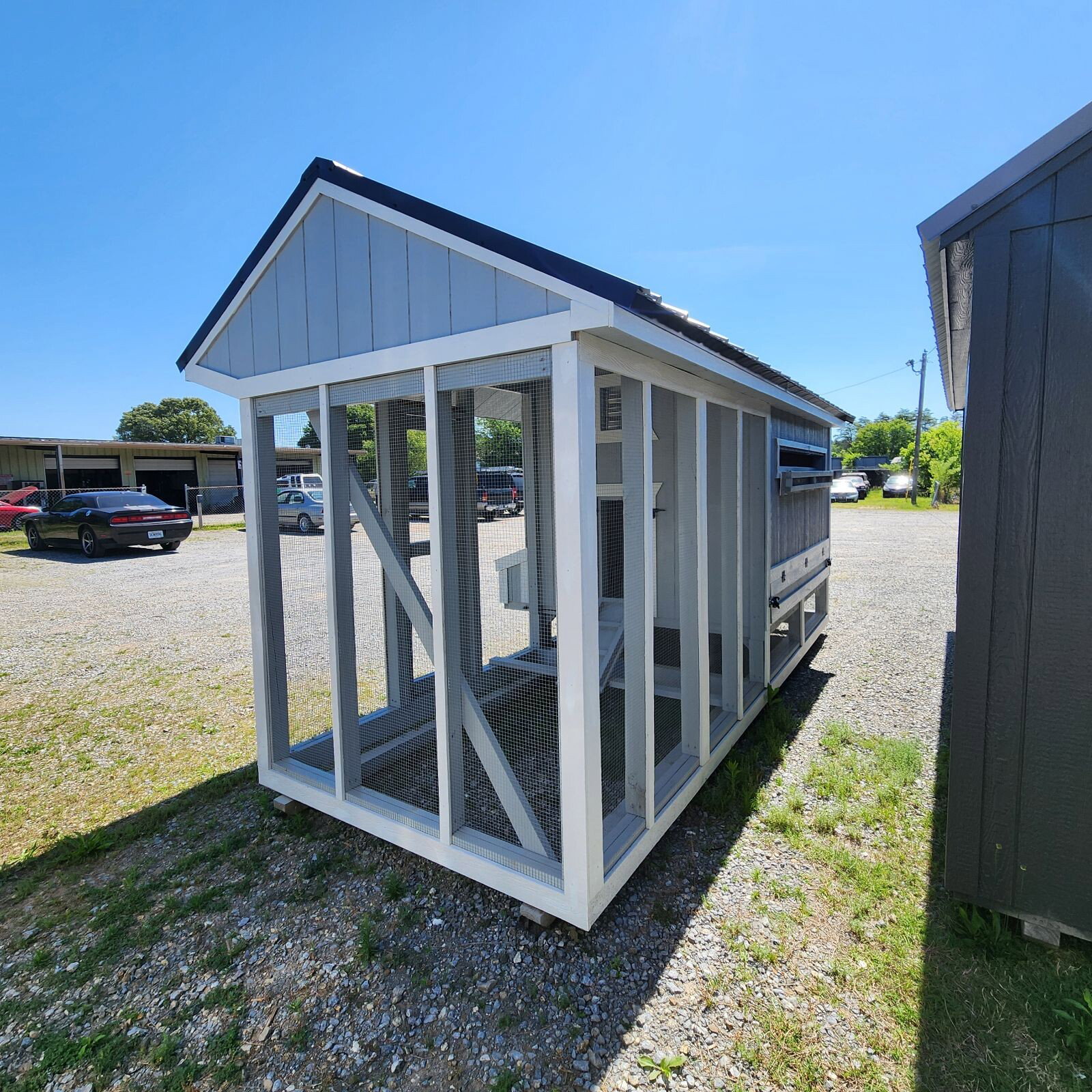 6x15x7 Cottage Style Chicken Coop & Run serial CSCR-9528-0615-030426