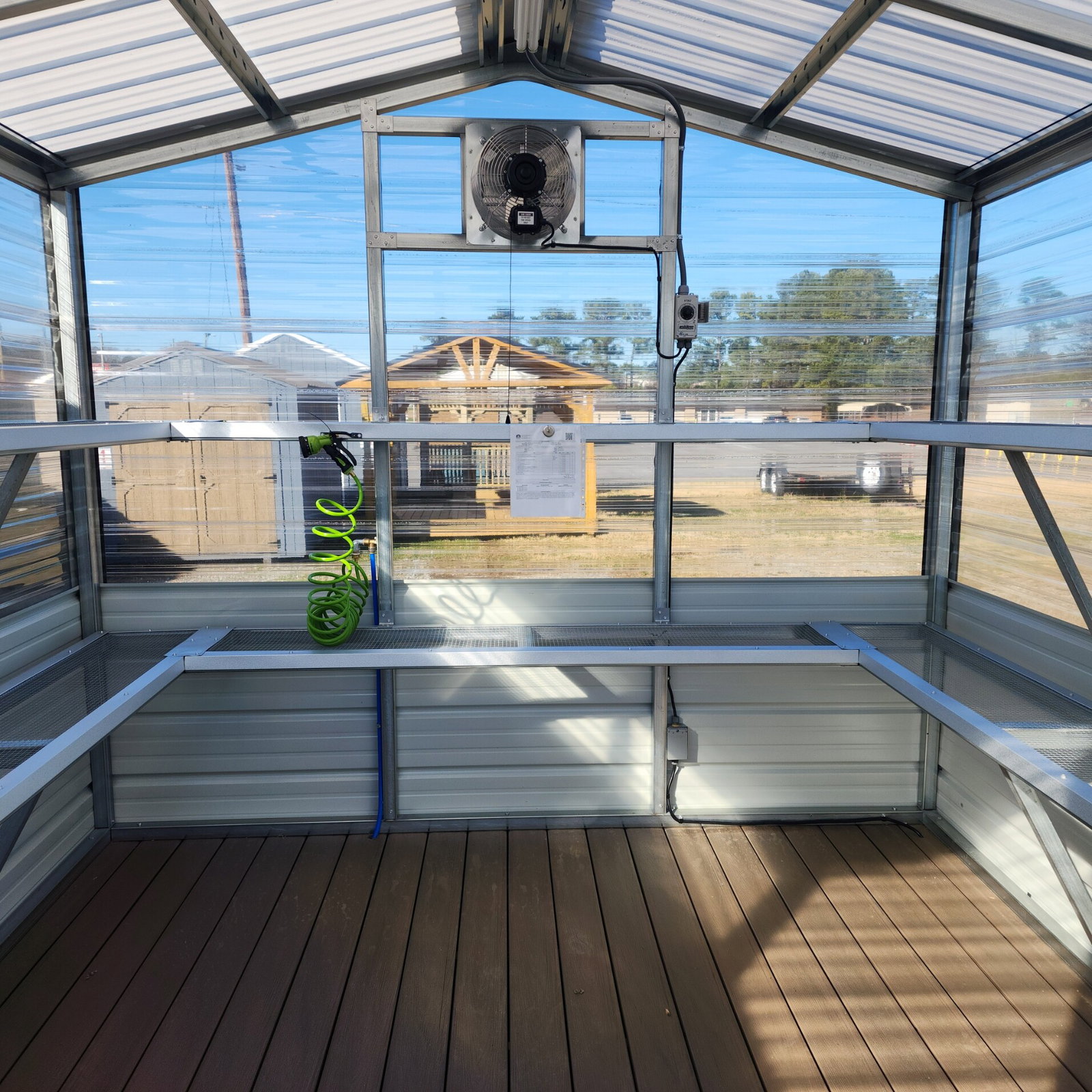 10x12 Greenhouse Deluxe serial DSGR-9209-1012-071025