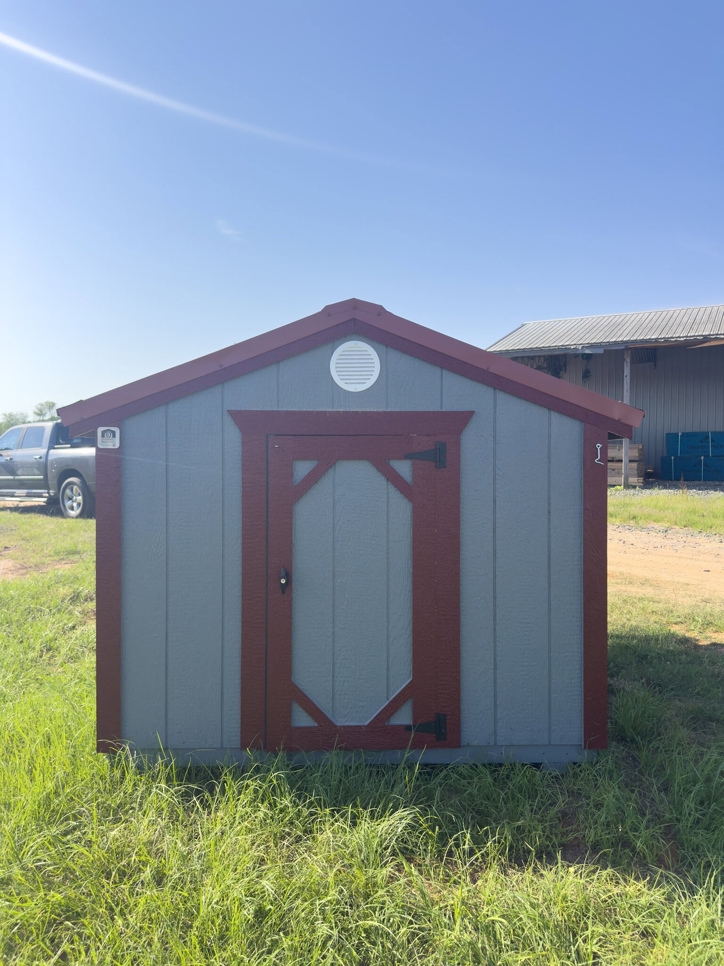 6x8 Low Profile Single Dog Kennel serial LPDK-9551-0608-080426