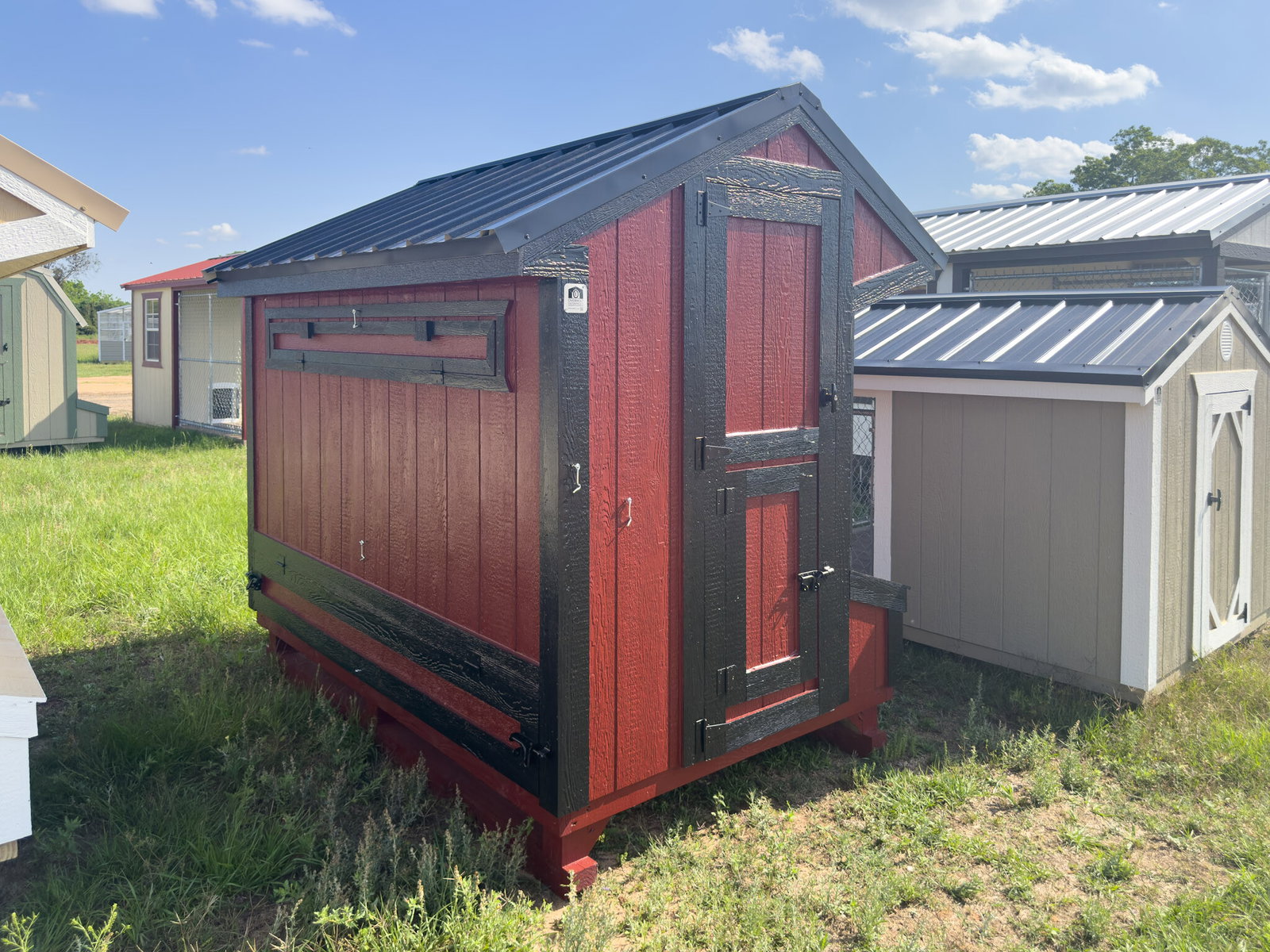 5x8 Cottage Style Chicken Coop serial CSCC-8677-0508-110325