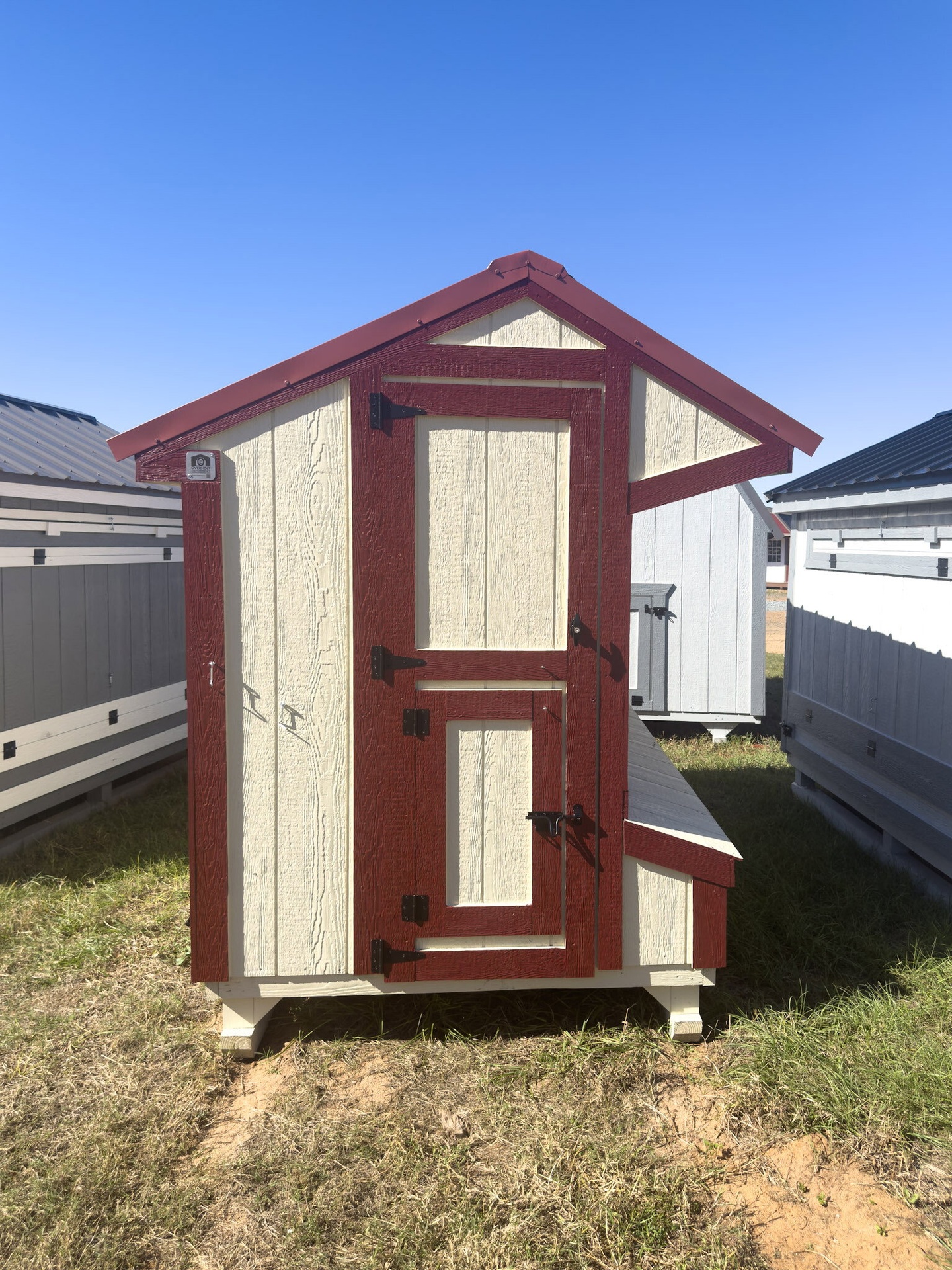 5x8 Cottage Style Chicken Coop serial CSCC-9118-0508-080925