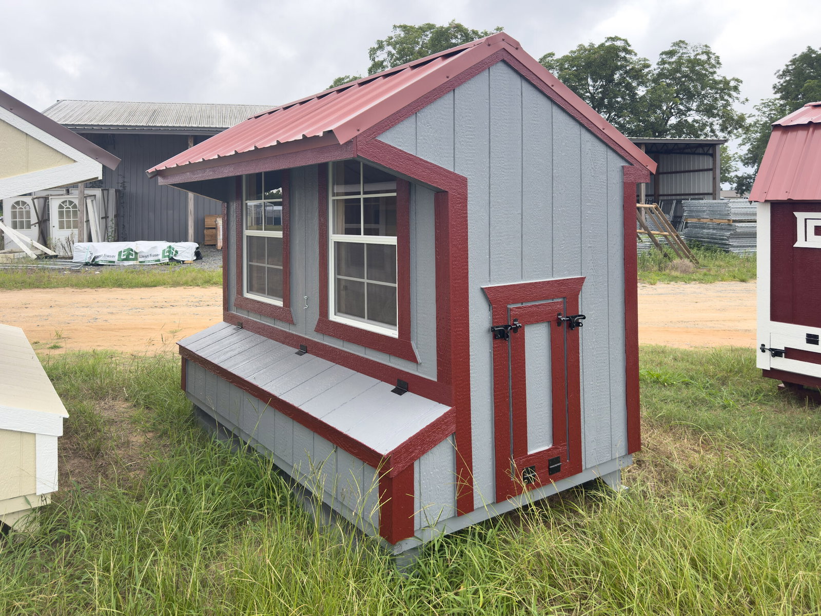 5x8 Cottage Style Chicken Coop serial CSCC-8875-0508-030625
