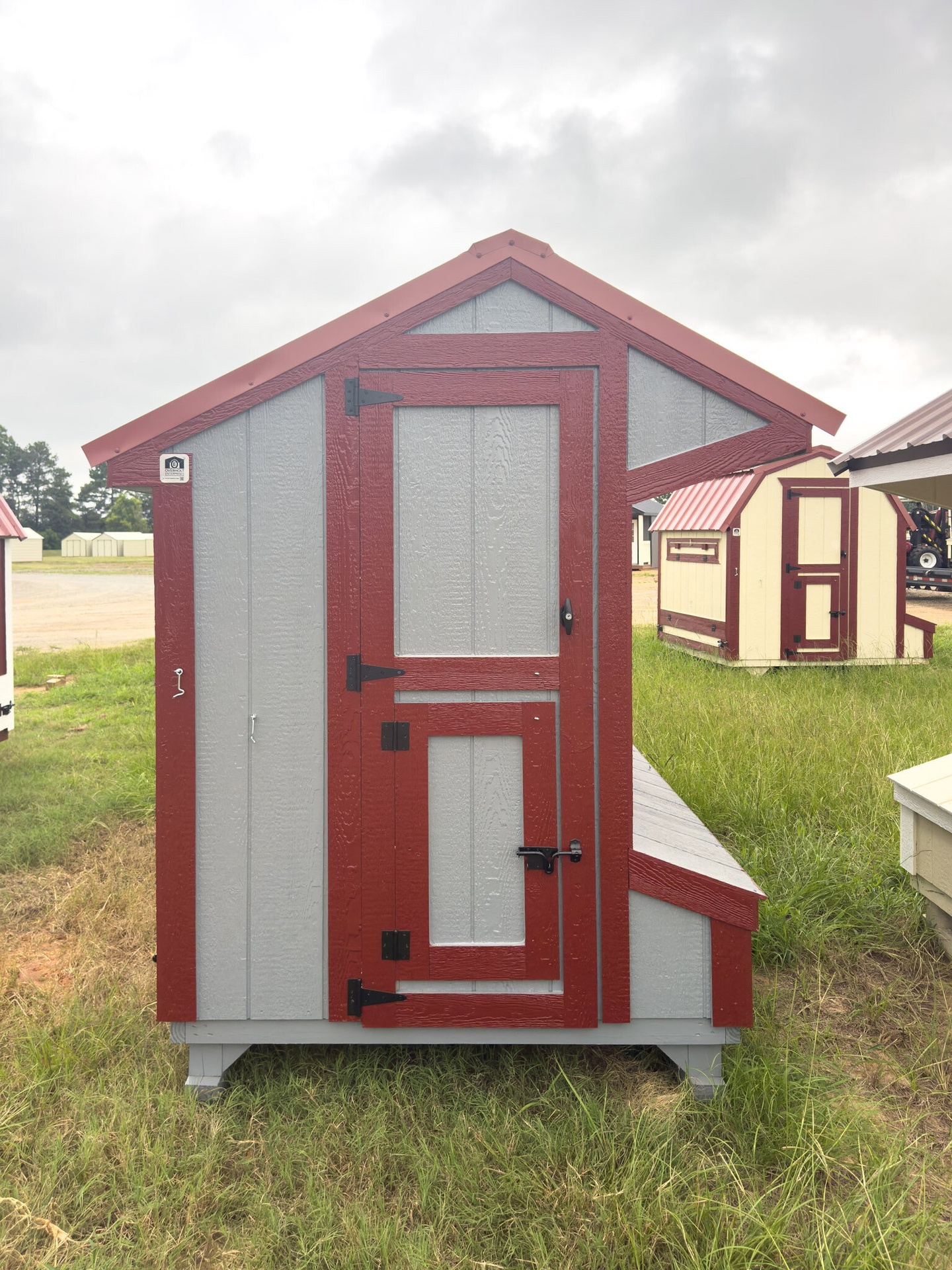 5x8 Cottage Style Chicken Coop serial CSCC-8875-0508-030625