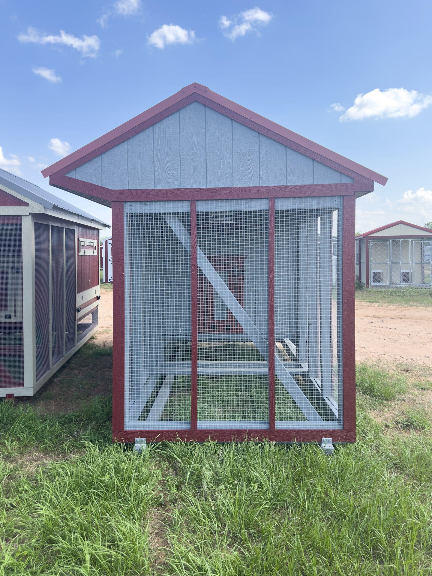 6x12 Cottage Style Chicken Coop & Run serial CSCR-8768-0612-140425