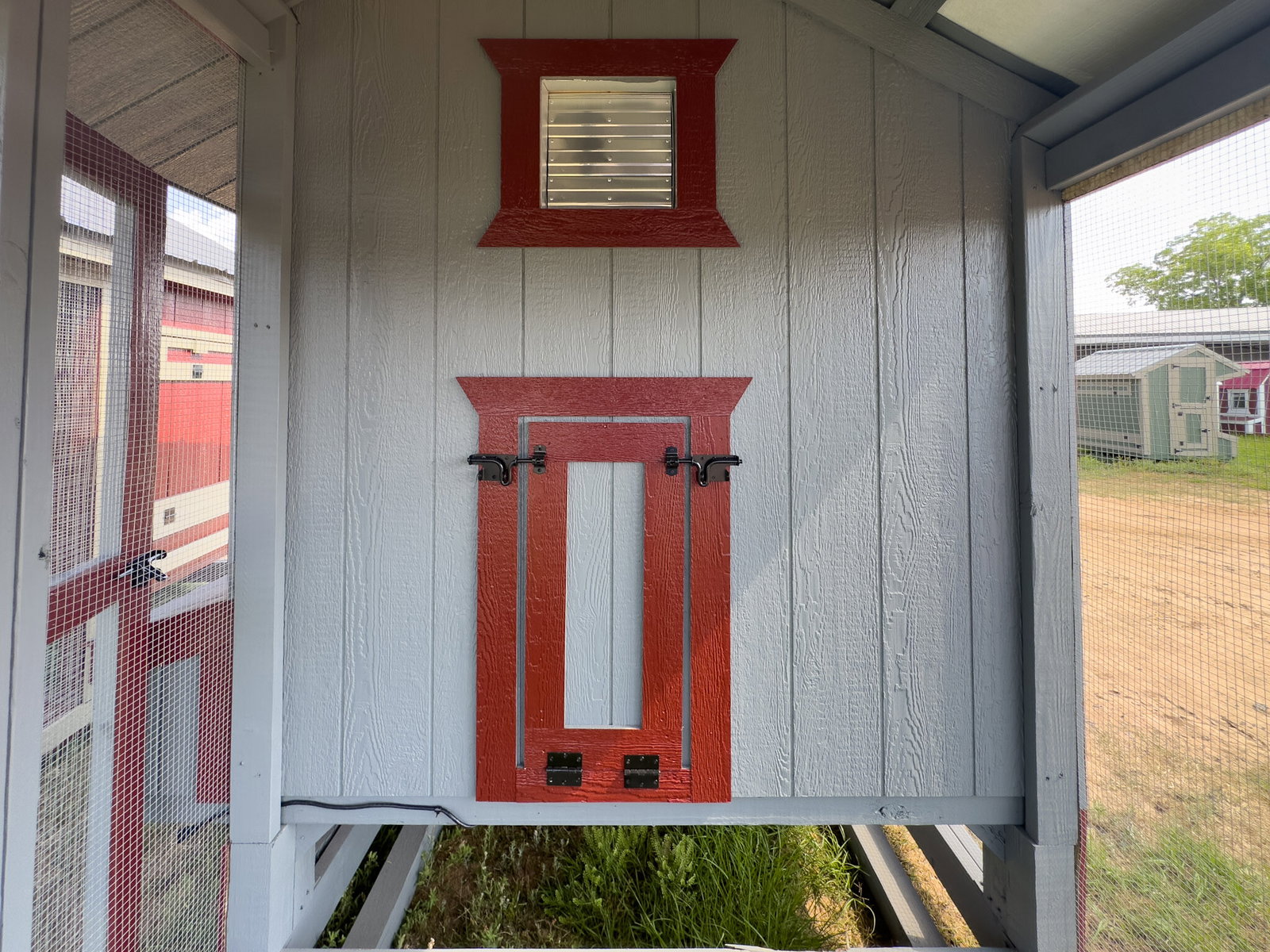 6x12 Cottage Style Chicken Coop & Run serial CSCR-8768-0612-140425