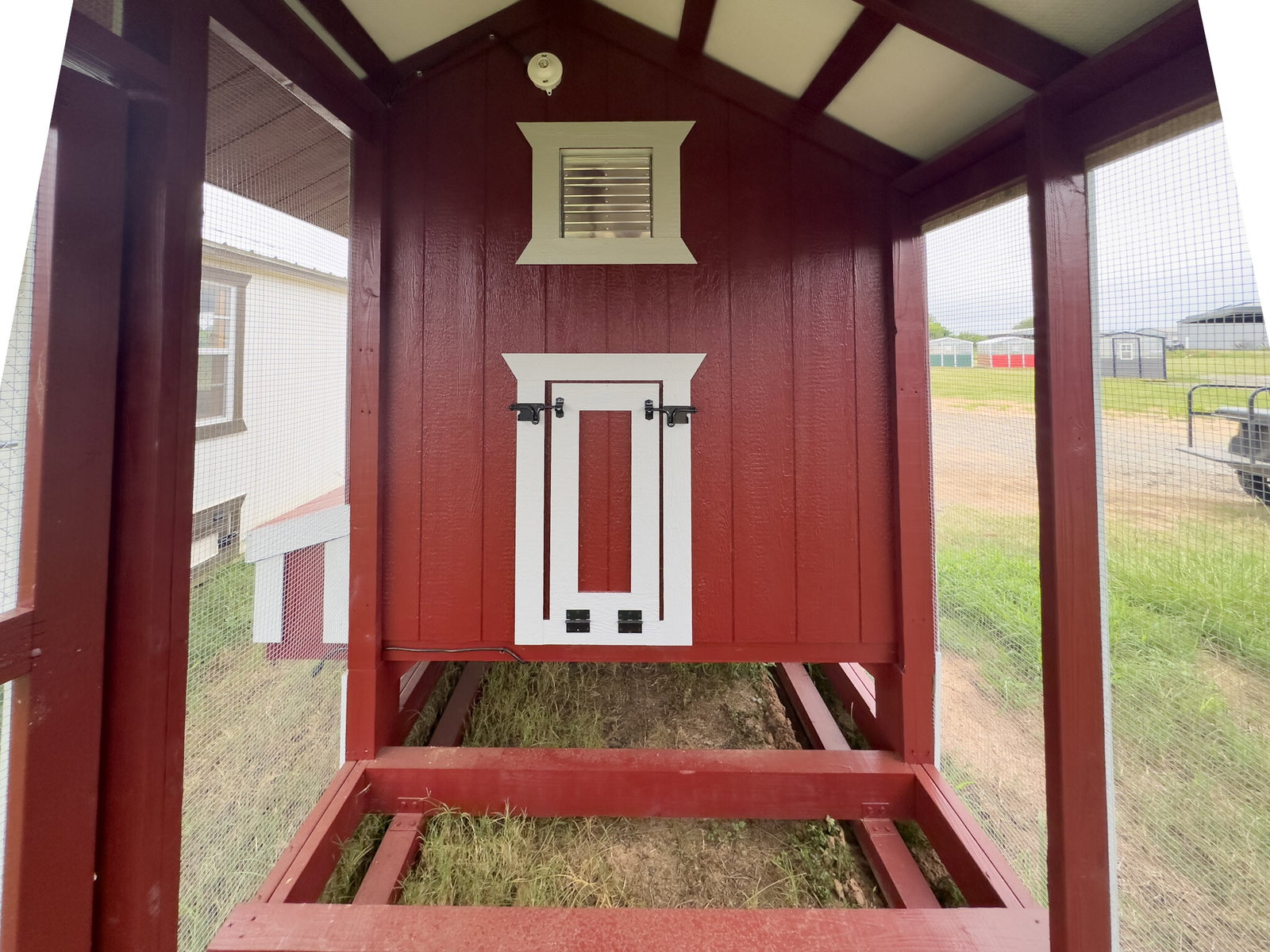 6x15x7 Cottage Style Chicken Coop & Run serial CSCR-8947-0615-080625
