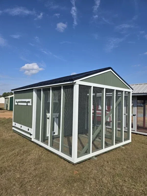 10x16 Deluxe Style Chicken Coop serial DCR-9109-1016-020925