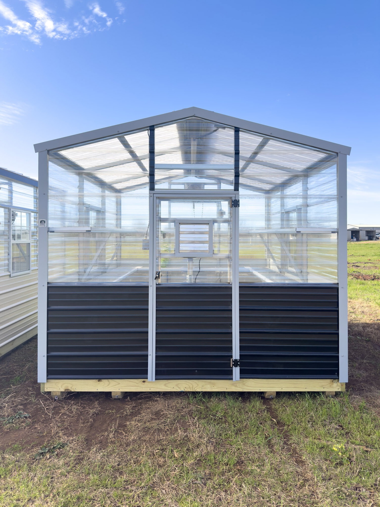 10x12 Greenhouse Deluxe serial DSGR-8586-1012-220125