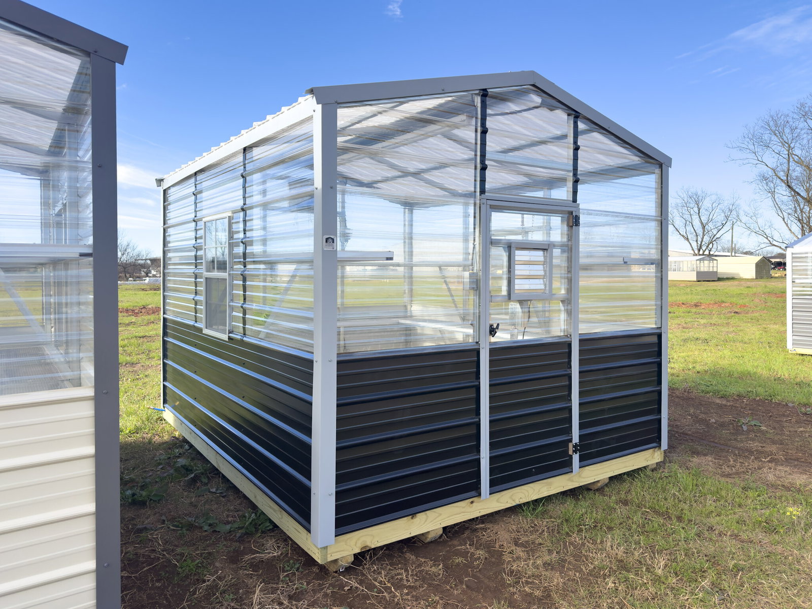 10x12 Greenhouse Deluxe serial DSGR-8586-1012-220125