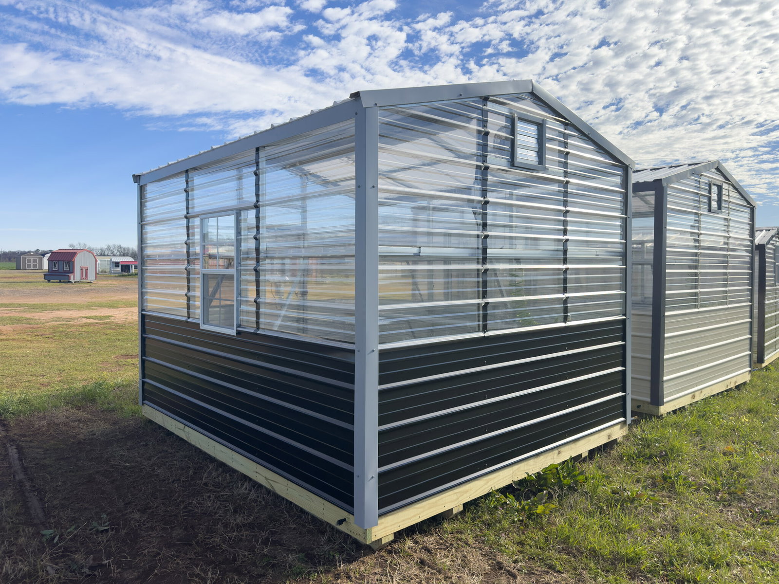 10x12 Greenhouse Deluxe serial DSGR-8586-1012-220125