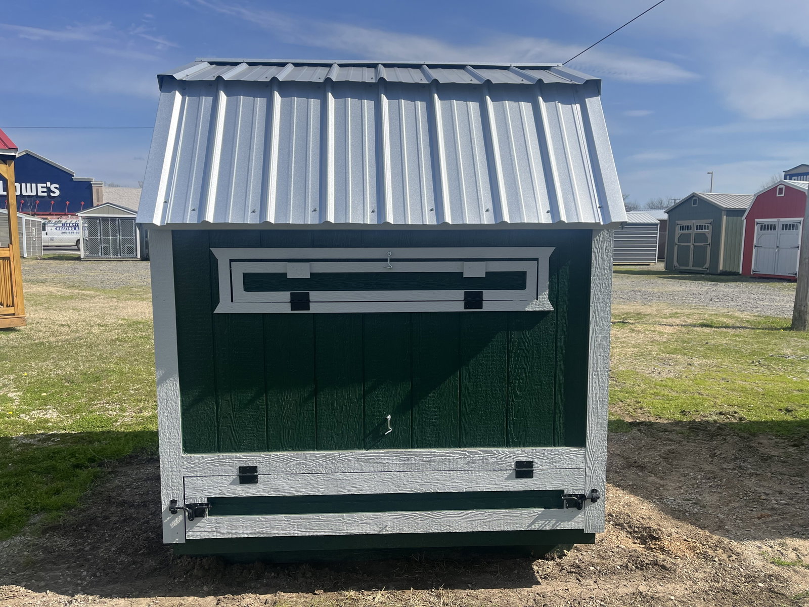 6x6 Barn Style Chicken Coop serial BSCC-8571-0606-210125