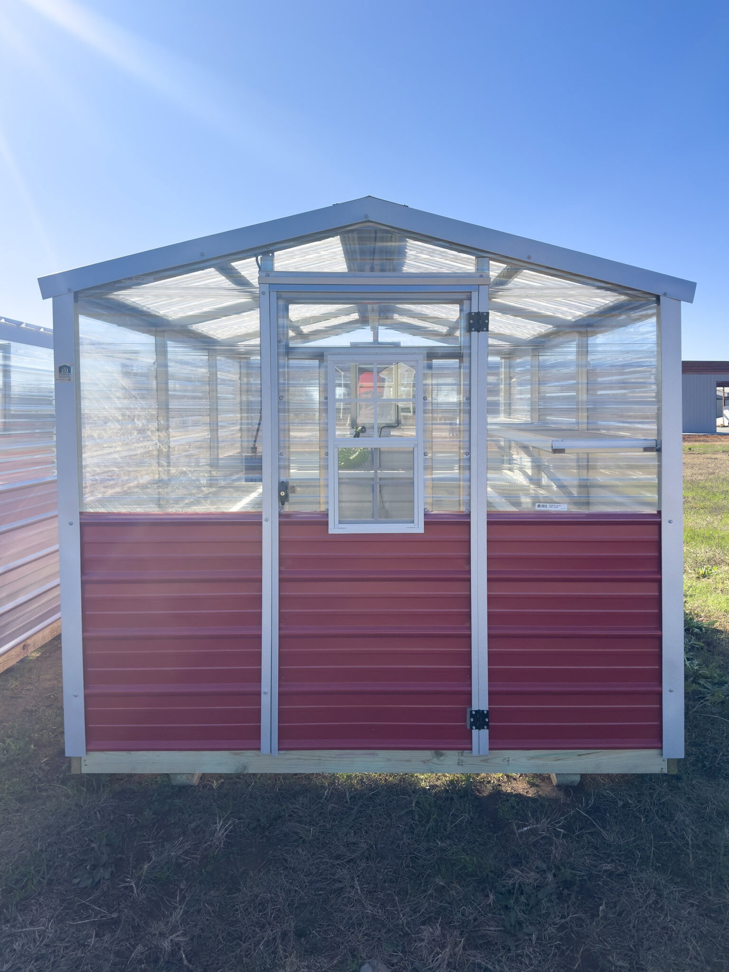 8x12 Greenhouse serial AFSG-9176-0812-061025