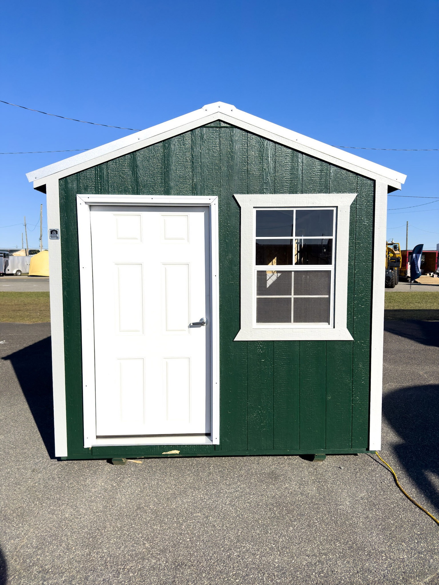 8x16 Double Deluxe Dog Kennel serial DDDK-8145-0816-210524