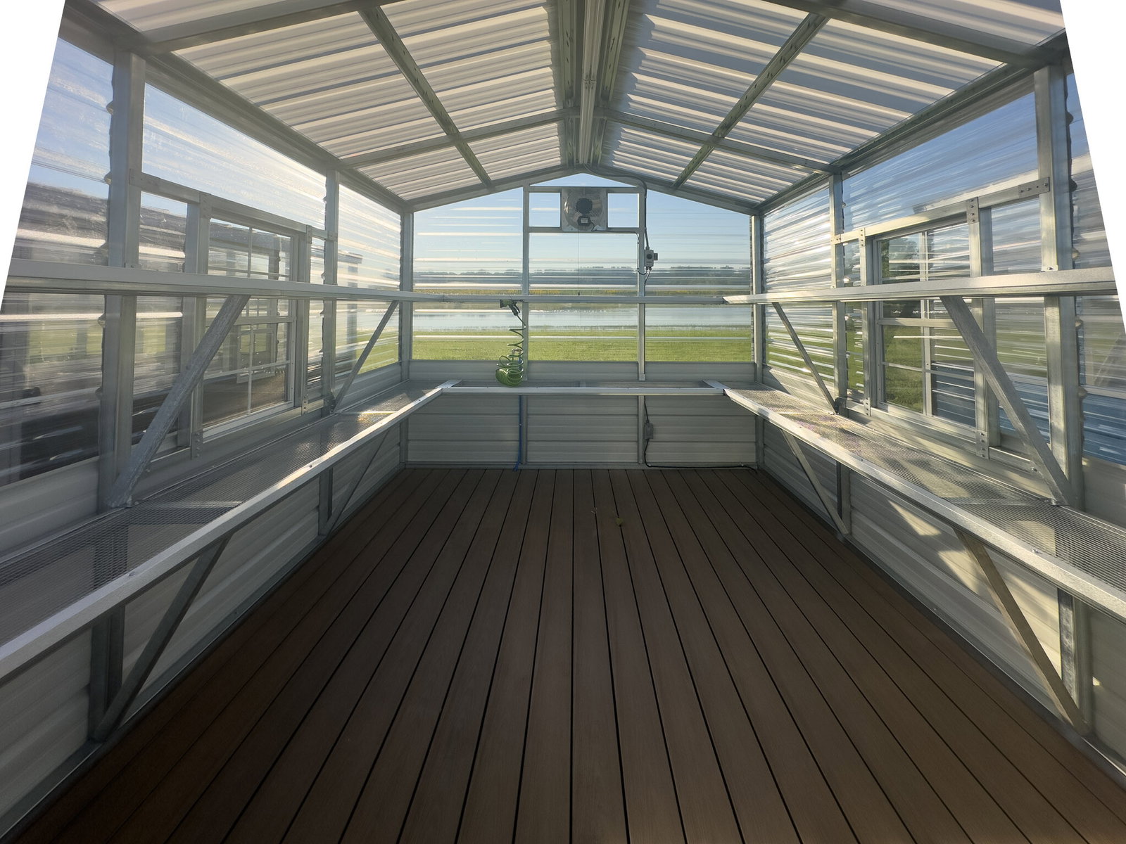 10x12 Greenhouse Deluxe serial DSGR-8952-1012-080625