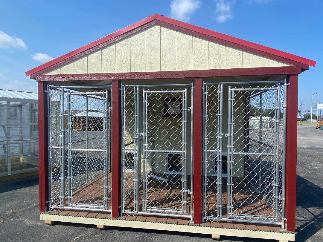 12x14 Triple Dog Kennel serial TAFDK-7112-1214-190623
