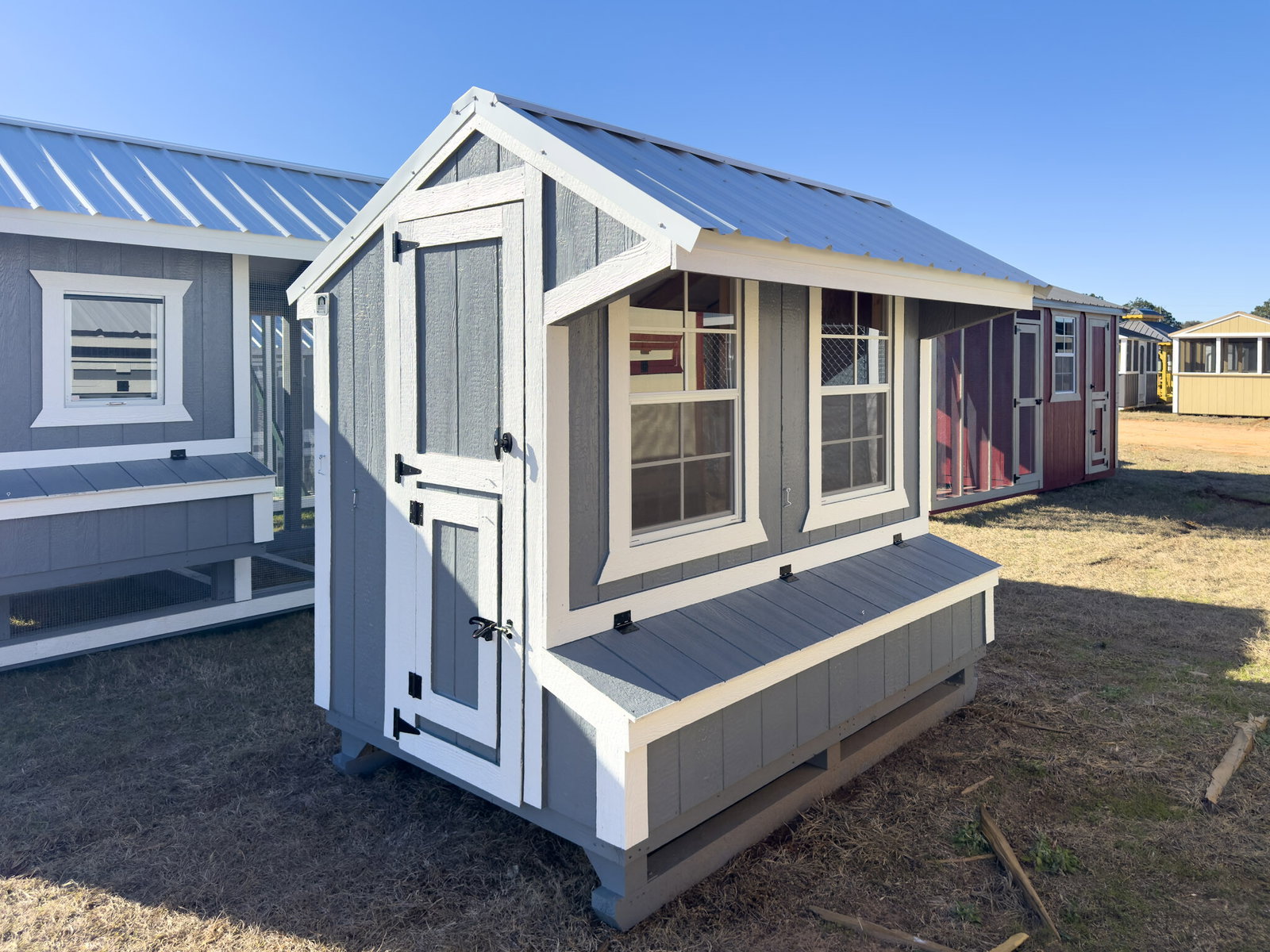 5x8 Cottage Style Chicken Coop serial CSCC-9359-0508-151225