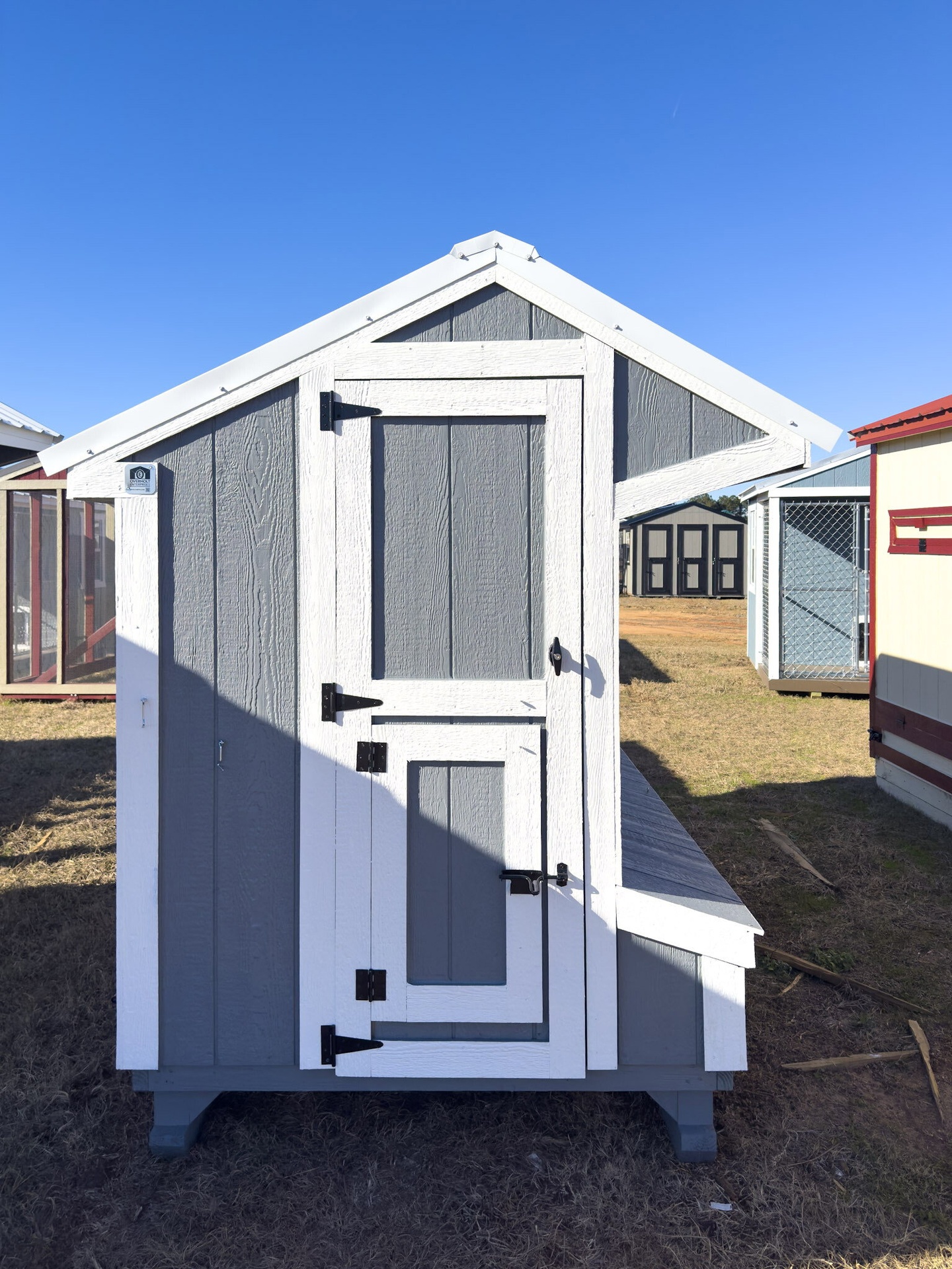 5x8 Cottage Style Chicken Coop serial CSCC-9359-0508-151225