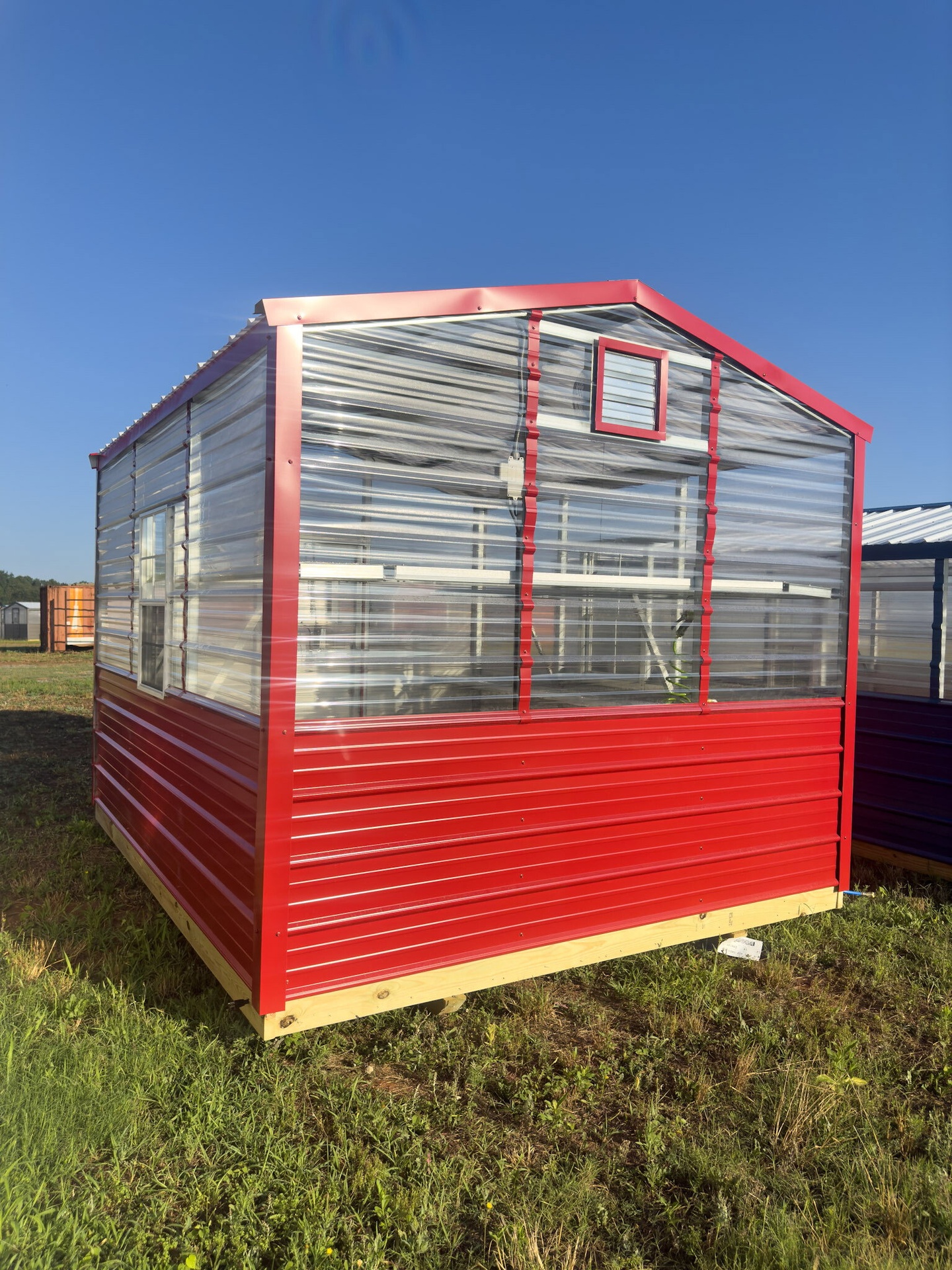 10x12 Greenhouse Deluxe serial DSGR-8052-1012-060524