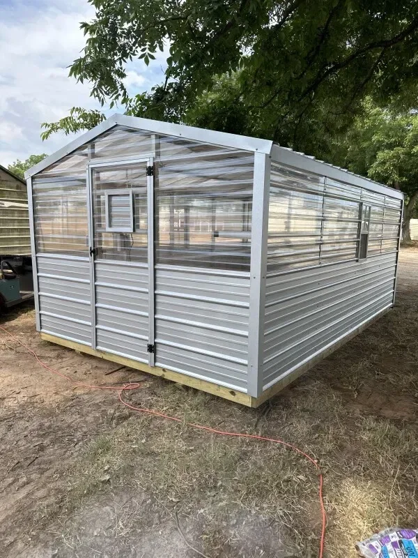 10x16 Greenhouse serial AFSG-8062-1016-070524