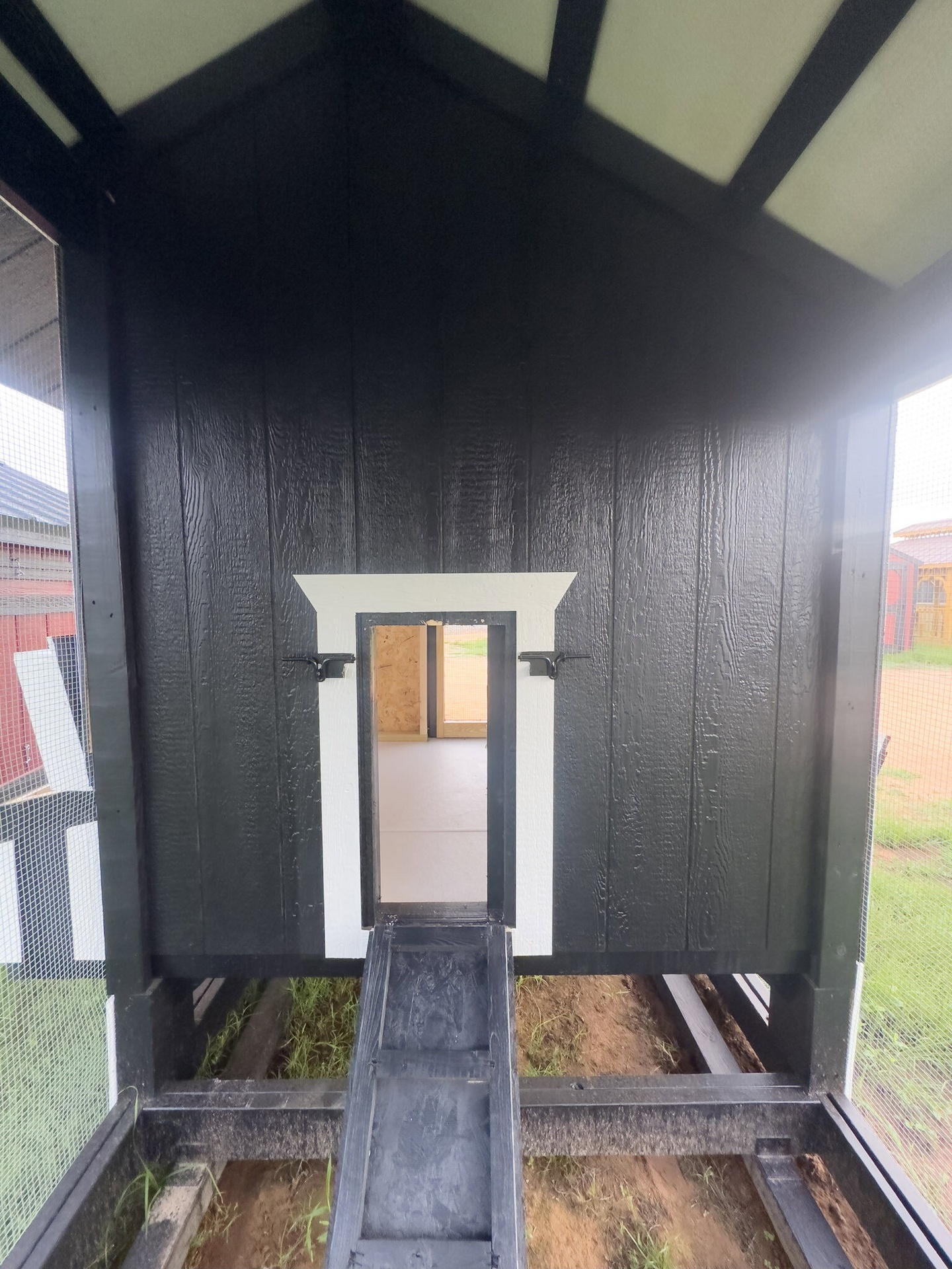 6x12 Cottage Style Chicken Coop & Run serial CSCR-8206-0612-190624