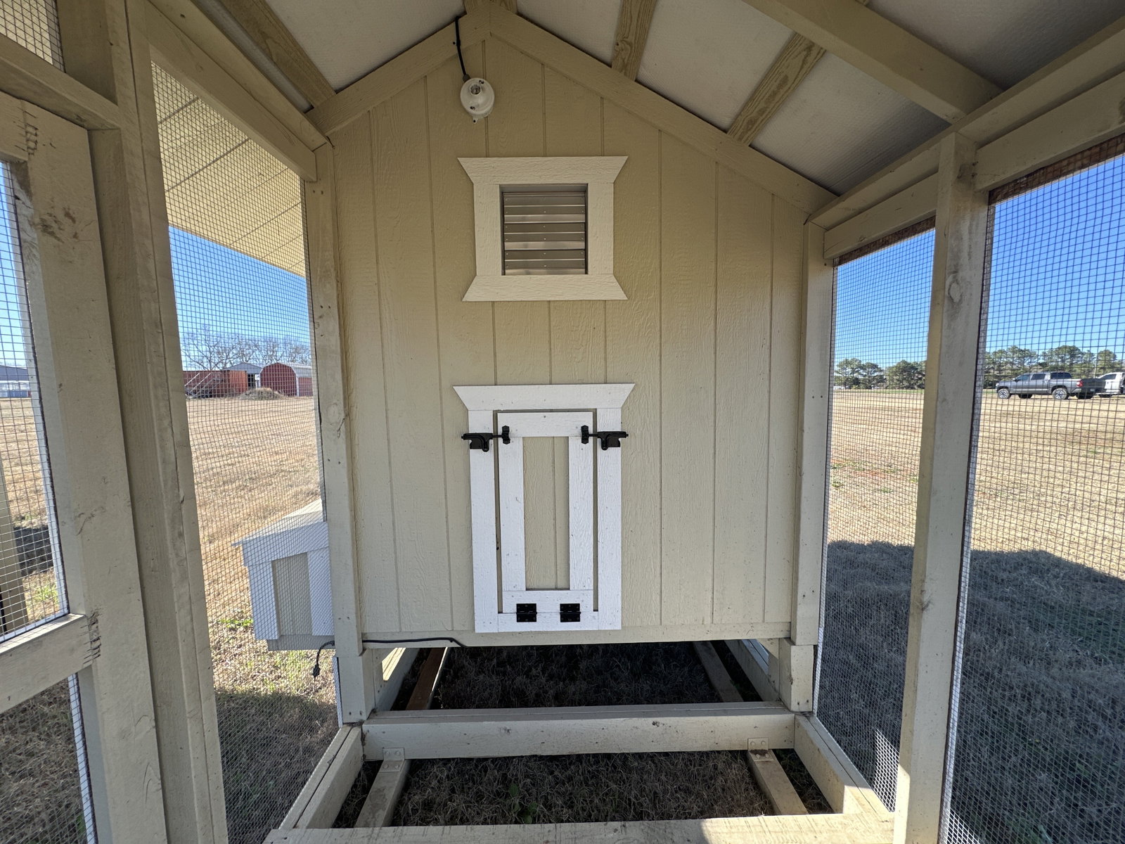 6x15x7 Cottage Style Chicken Coop & Run serial CSCR-7814-0615-260224