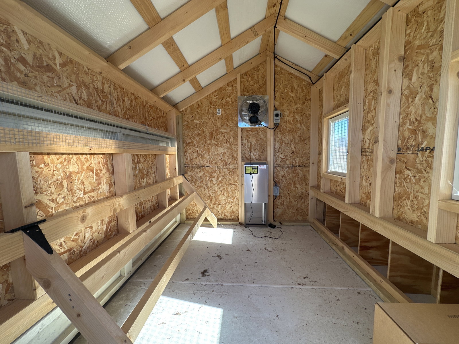 6x15x7 Cottage Style Chicken Coop & Run serial CSCR-7814-0615-260224