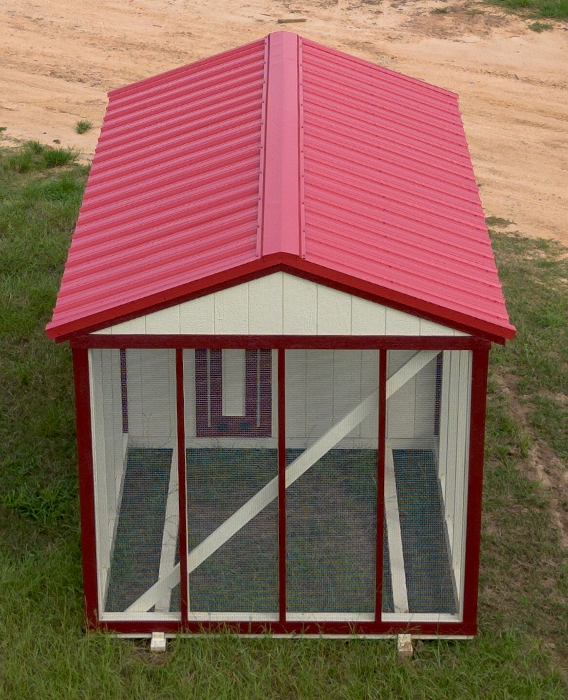 8x14 Deluxe Style Chicken Coop serial DCR-8933-0814-080625